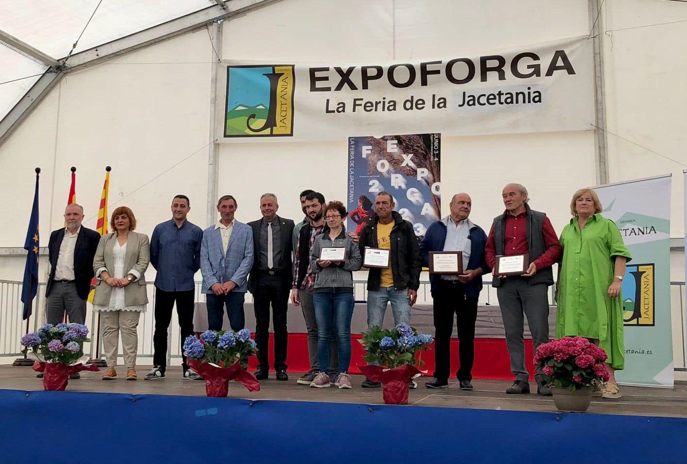 Entrega de los premios Angra en Expoforga.