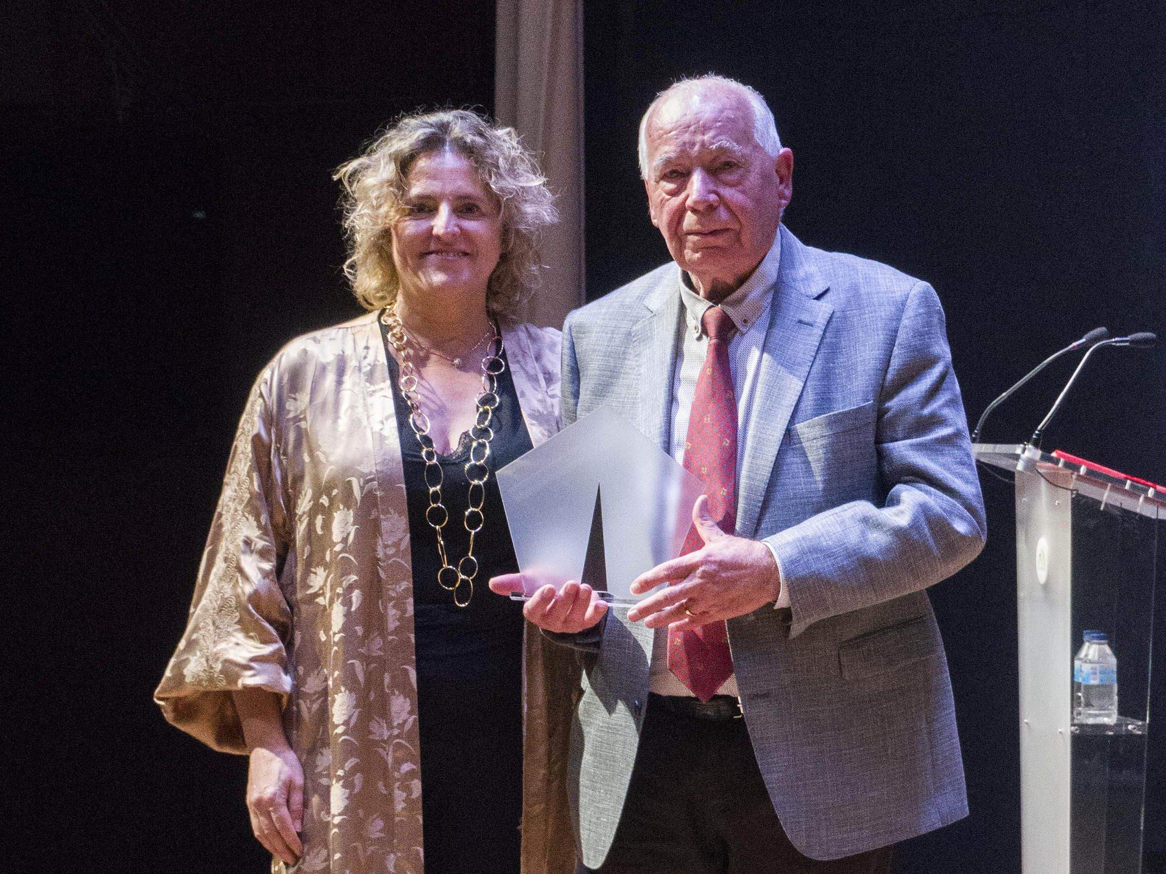 Cristobal Sanchez, premiado por su trayectoria empresarial.