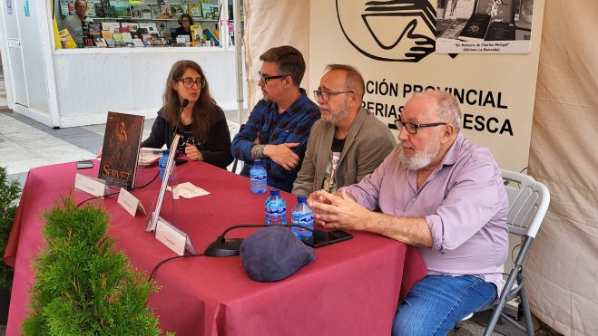 Evento cómic en la 39ª Feria del Libro de Huesca. Foto Myriam Martínez
