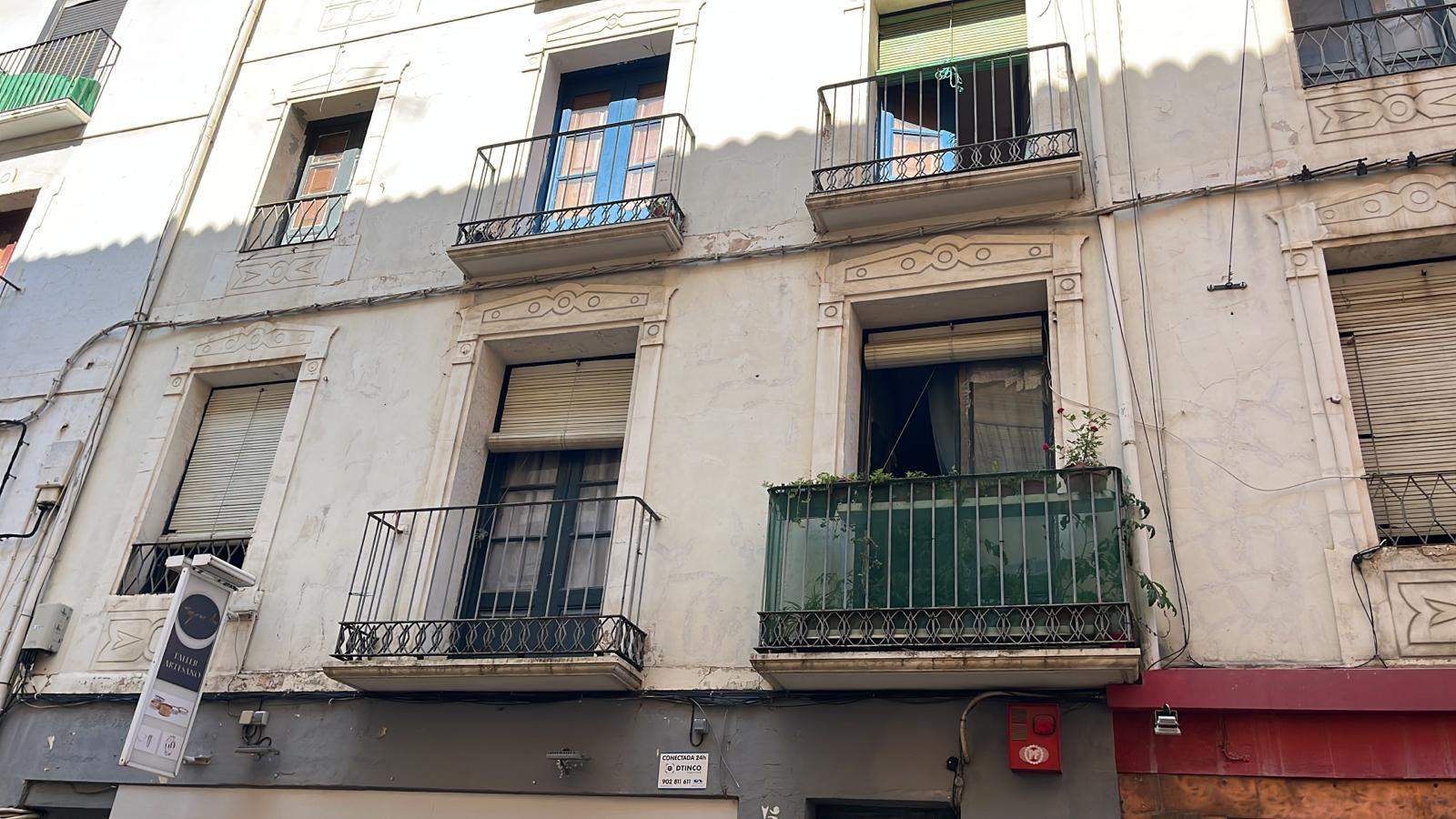 Pisos que han sufrido el incendio. Foto Mercedes Manterola