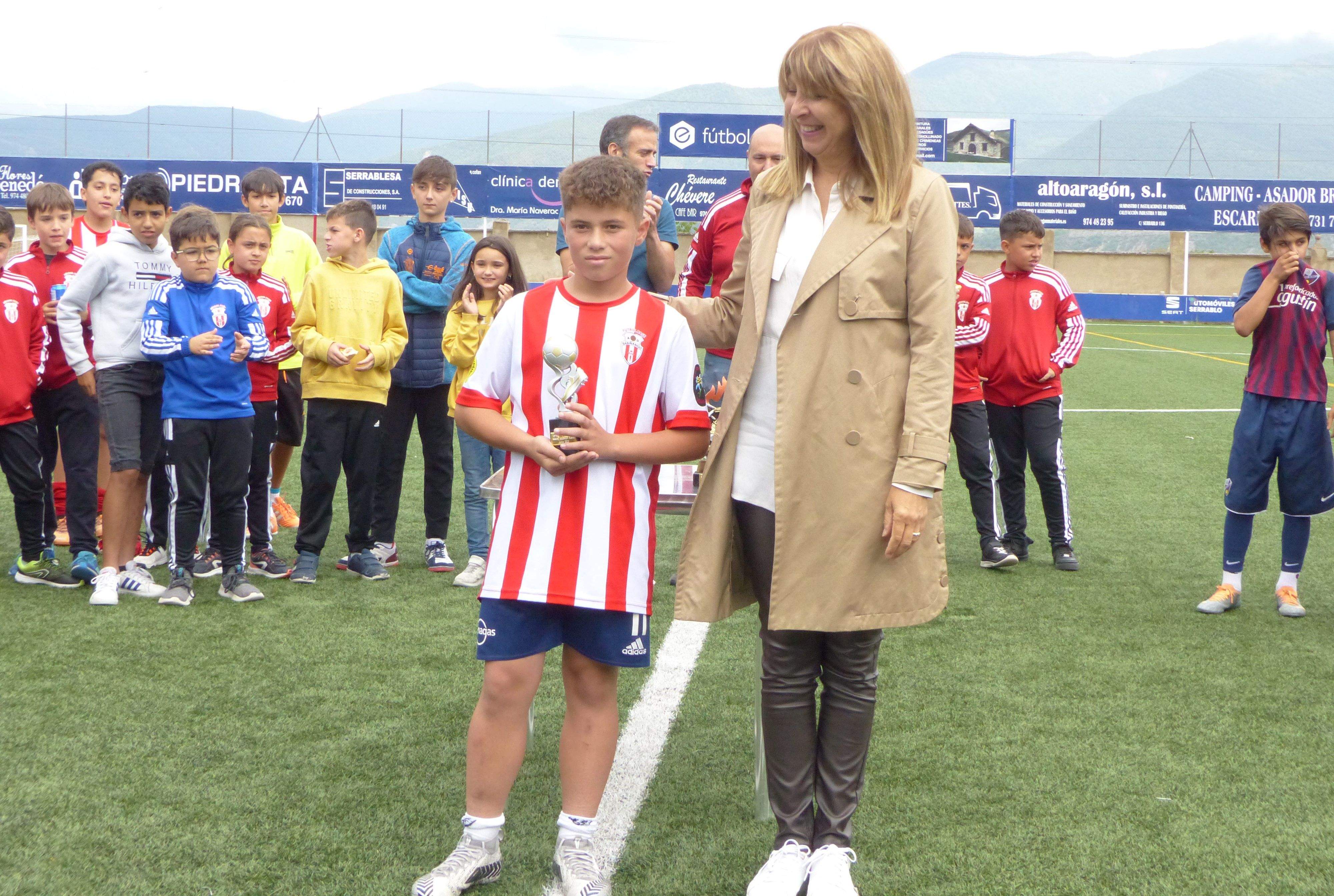 Alex Casbas (Sabi FB A), máximo goleador. Foto: Noticias Cantera.