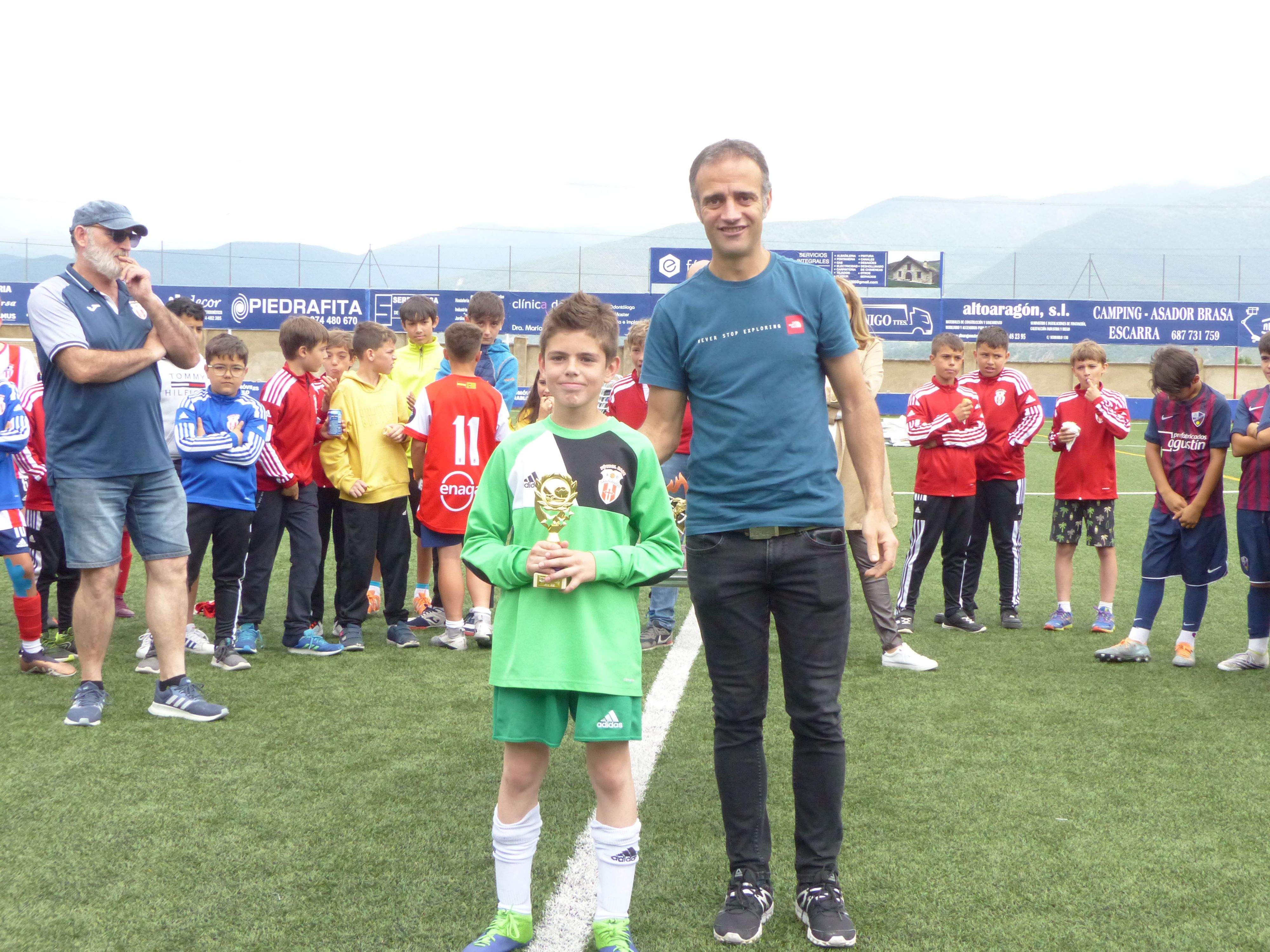 Ander Sanjosé (Sabi B) mejor portero, Foto: Noticias Cantera
