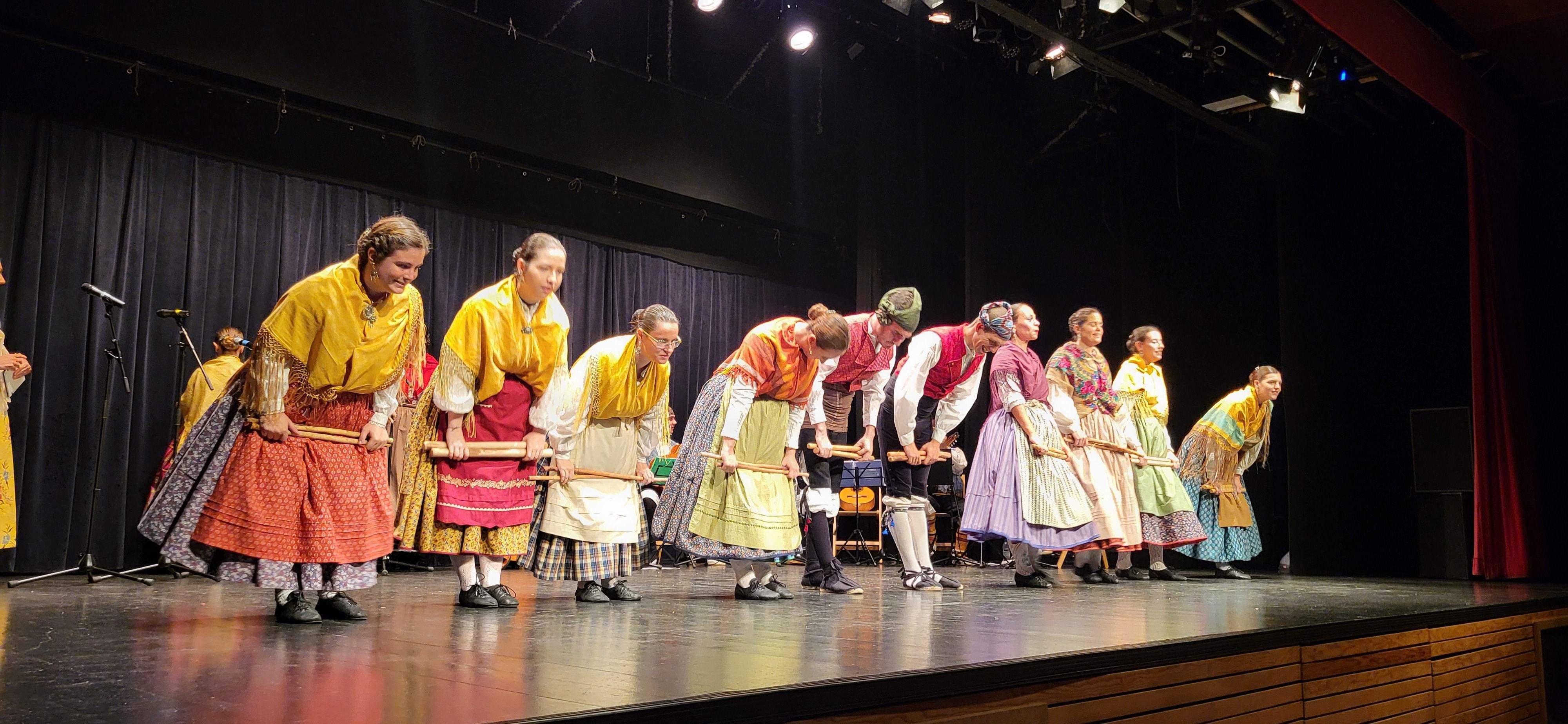  Grupo Folclórico San Lorenzo en el Ciclo de Folclore Aragonés de Huesca. Foto Myriam Martínez