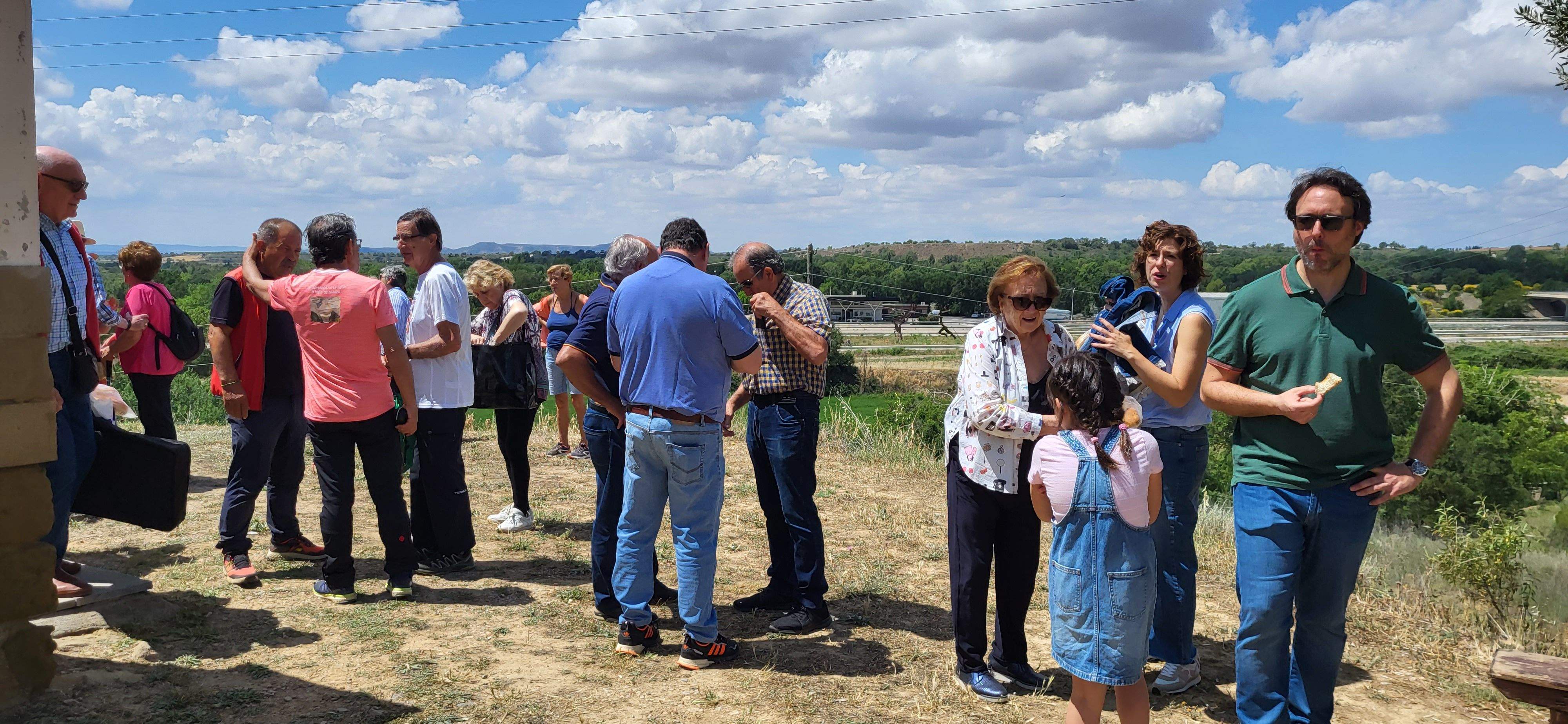Romería a la ermita de Jara en Huesca. Foto: Mercedes Manterola