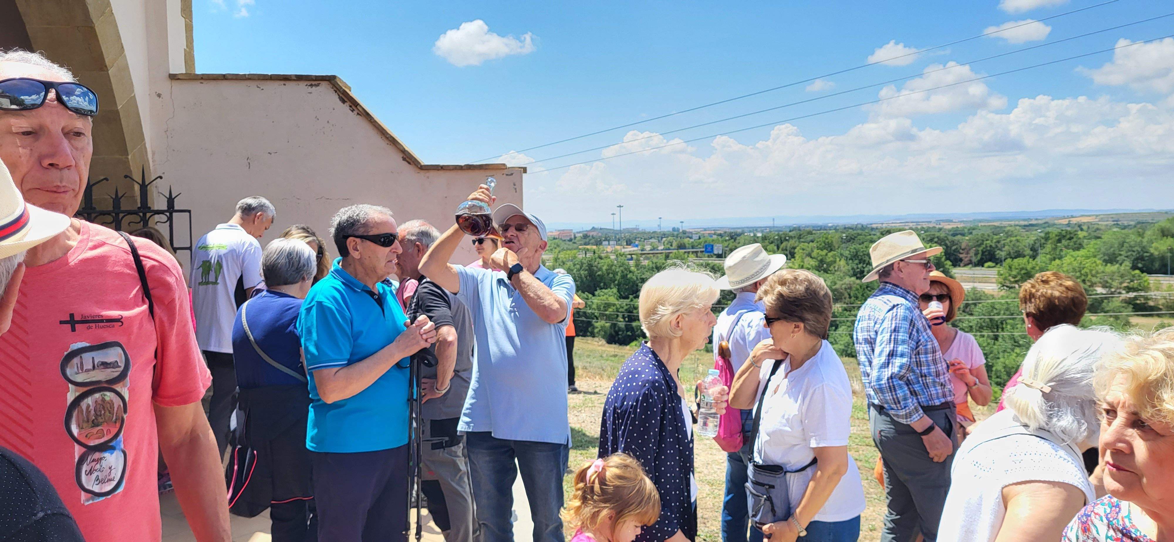 Romería a la ermita de Jara en Huesca. Foto: Mercedes Manterola