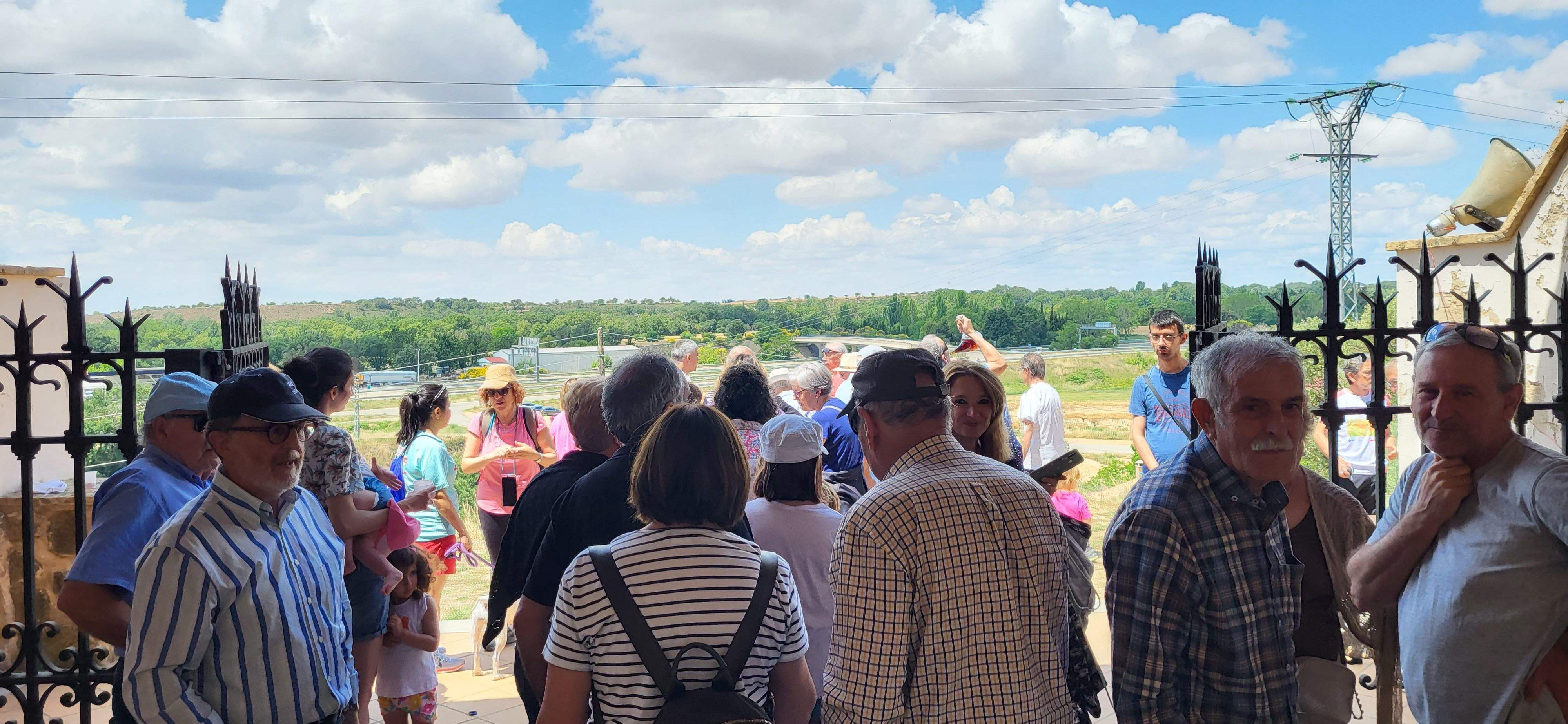 Romería a la ermita de Jara en Huesca. Foto: Mercedes Manterola