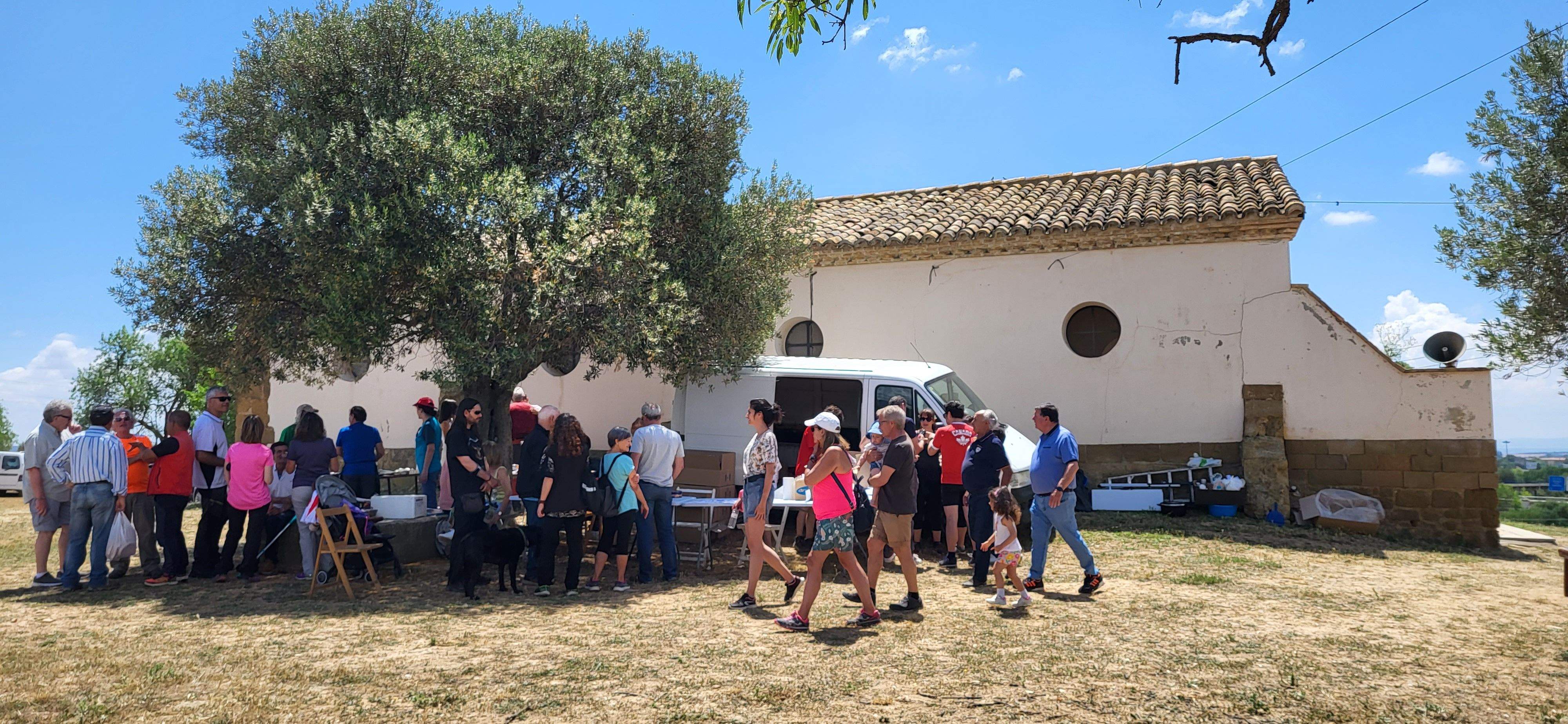 Romería a la ermita de Jara en Huesca. Foto: Mercedes Manterola
