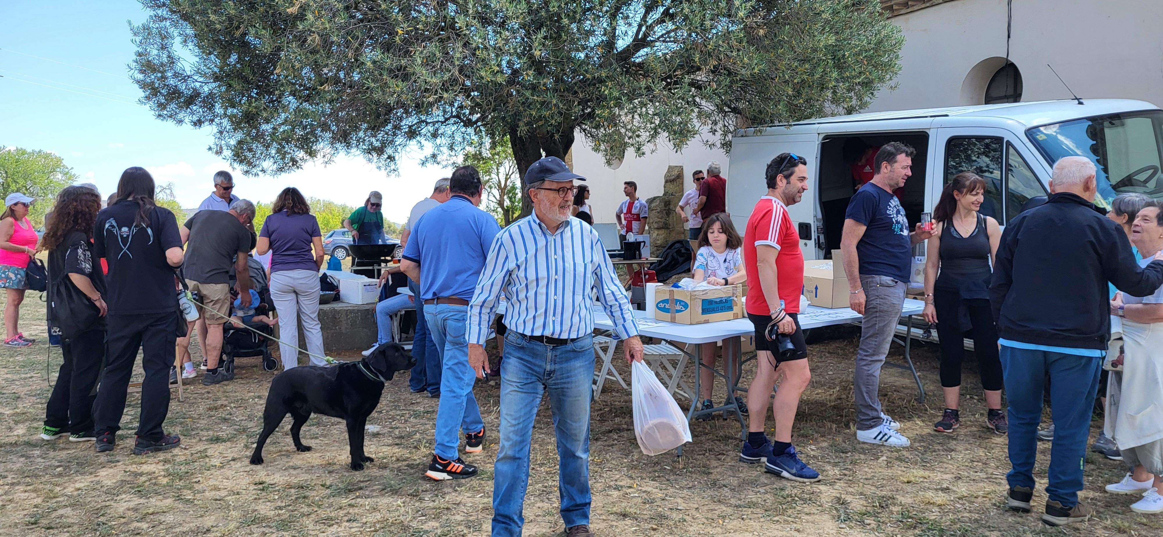 Romería a la ermita de Jara en Huesca. Foto: Mercedes Manterola