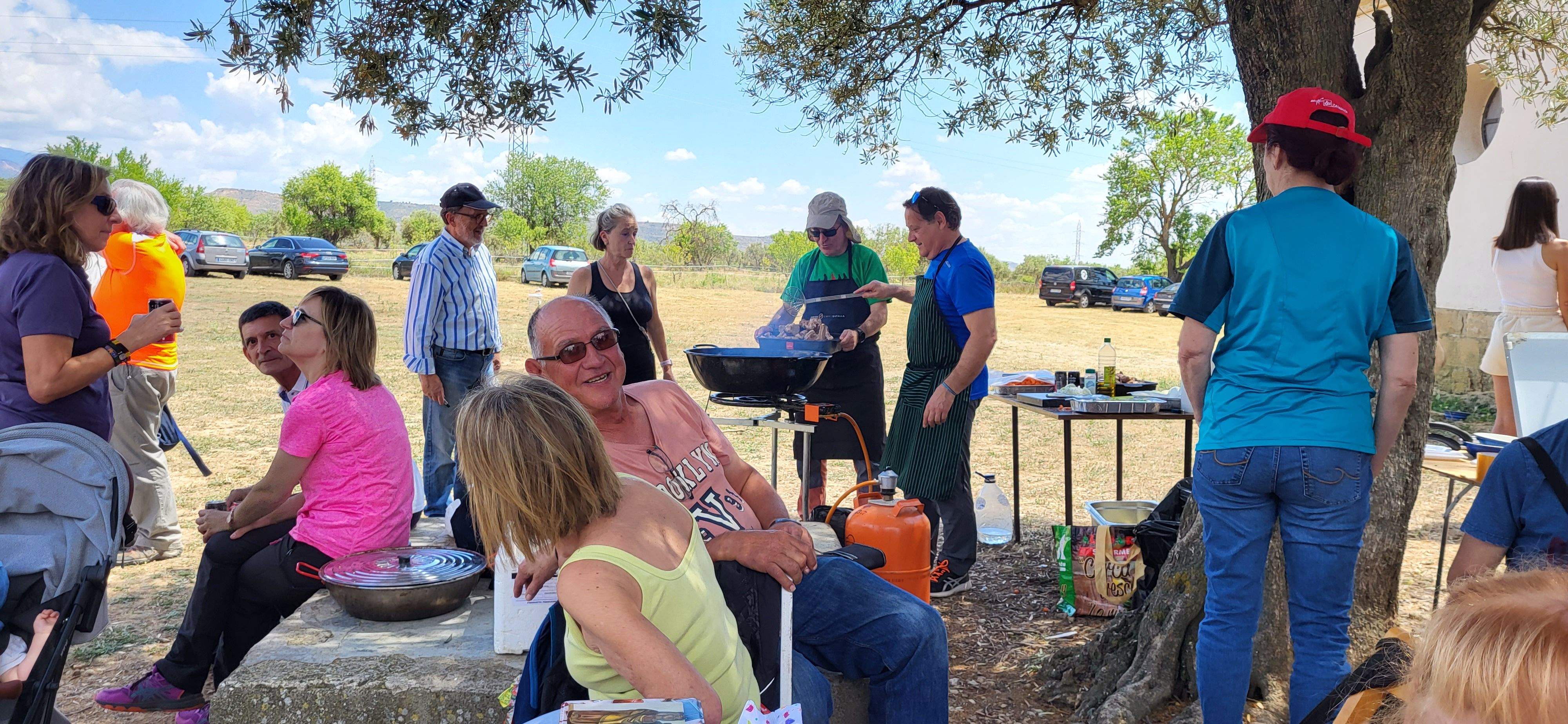 Romería a la ermita de Jara en Huesca. Foto: Mercedes Manterola