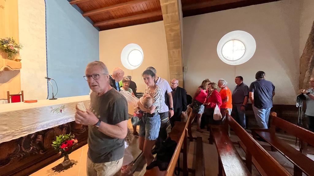 Romería a la ermita de Jara en Huesca. Foto: Mercedes Manterola