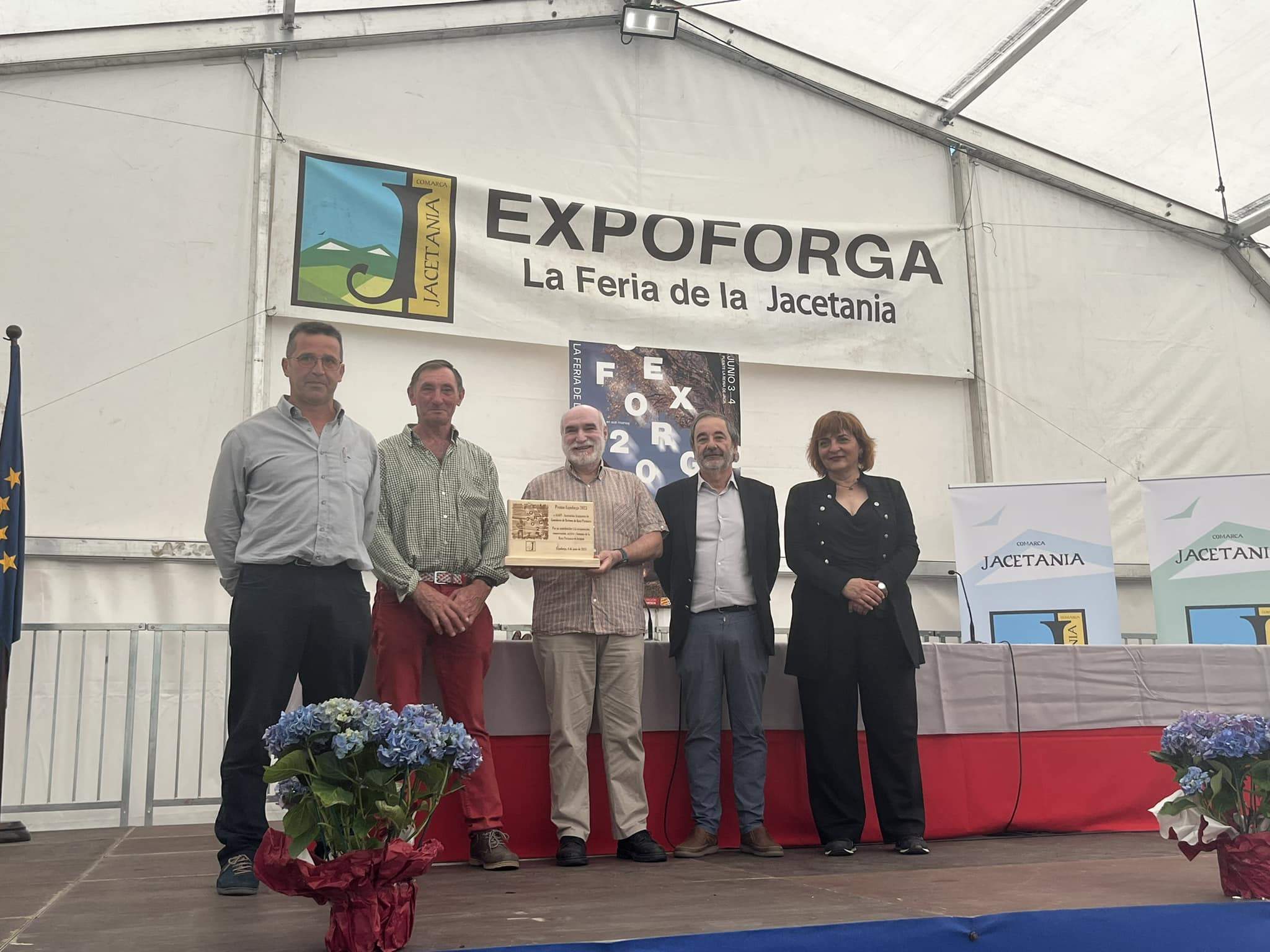 Entrega del Premio Expoforga 2023 a Asapi.