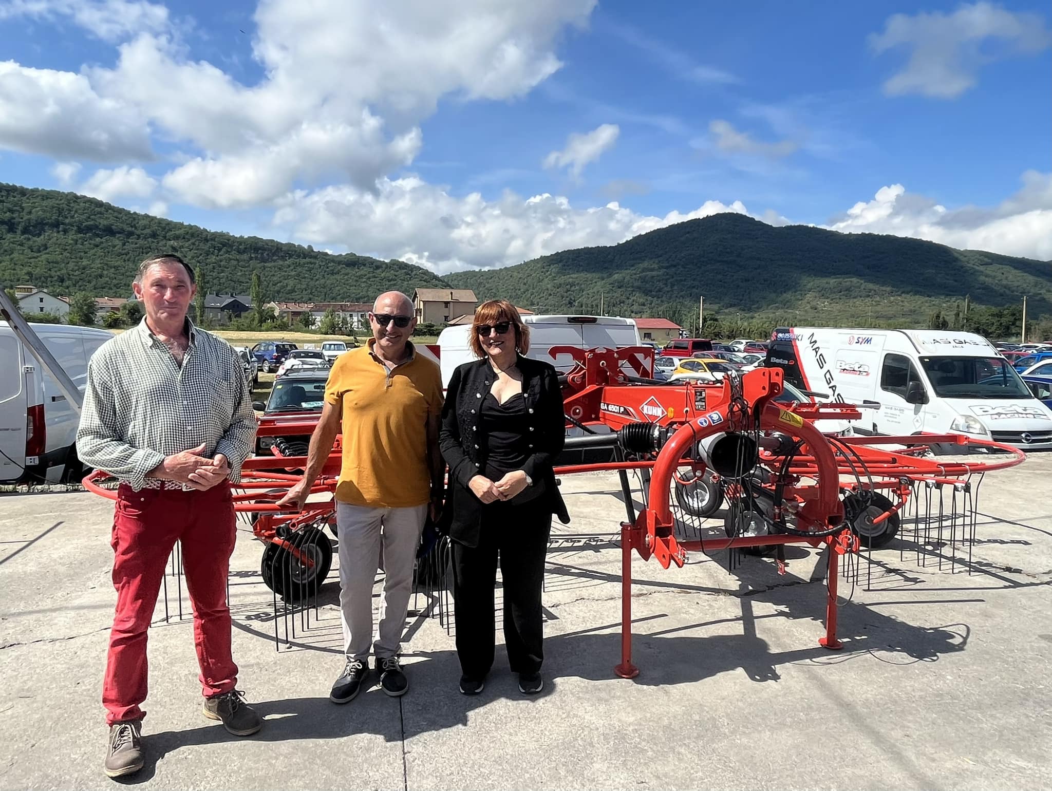 Joaquín Giménez, Montse Castán y Ramón Cirés.