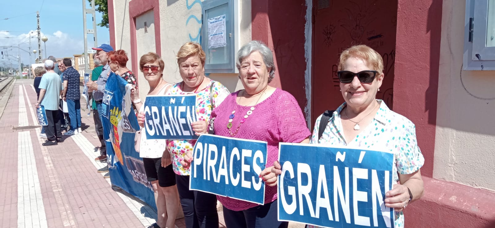 Monegros No Pierdas Tu Tren ha celebrado su 27 Concentración