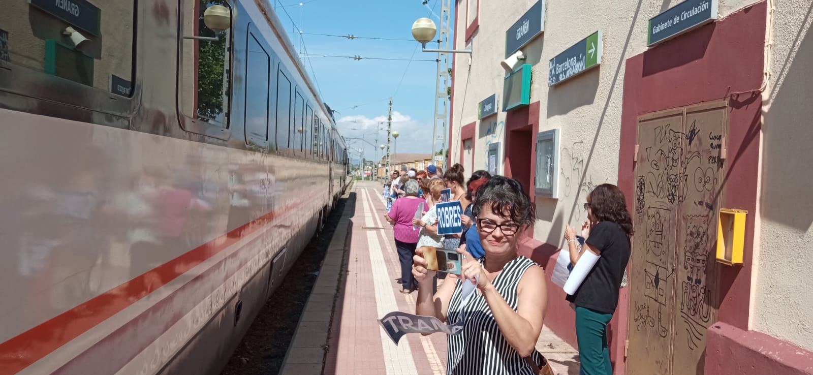 Monegros No Pierdas Tu Tren ha celebrado su 27 Concentración