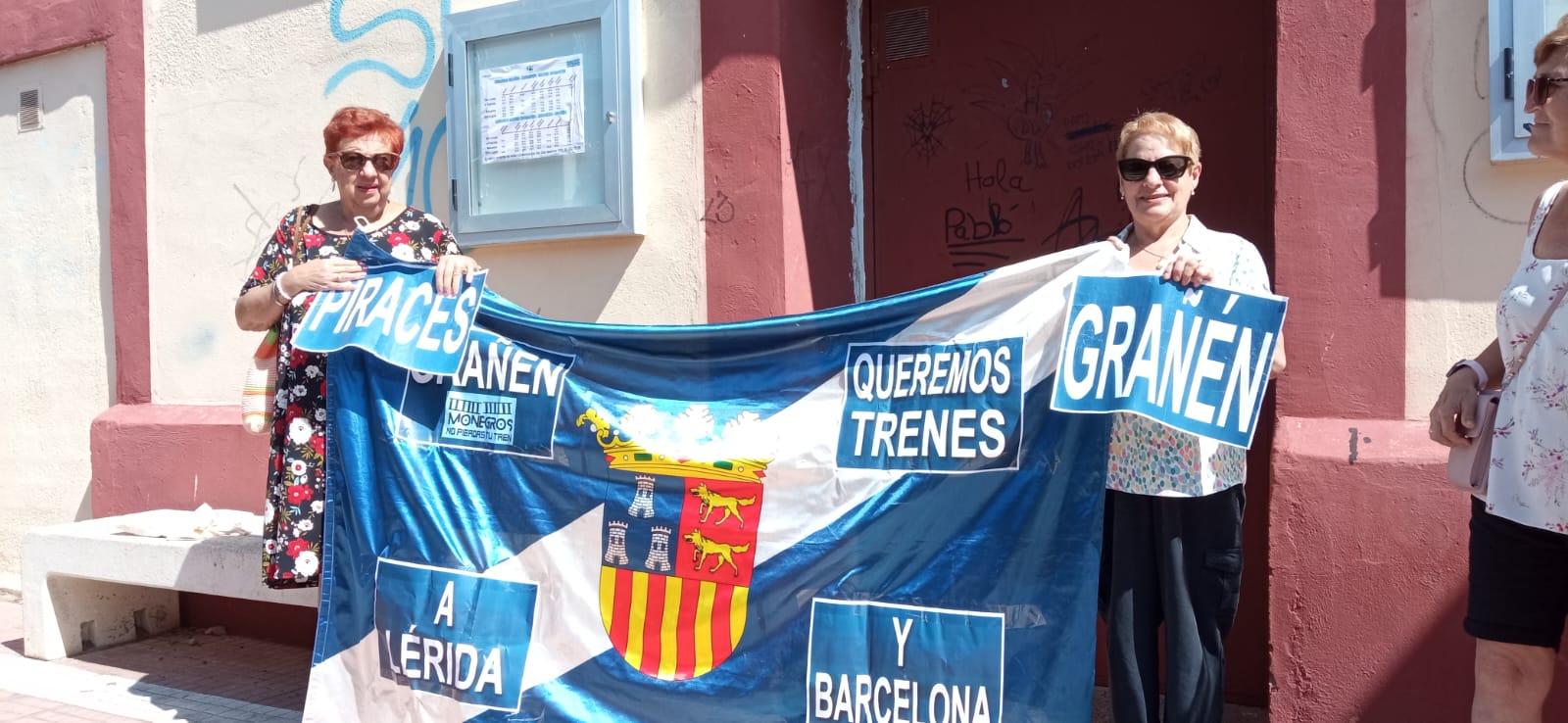 Monegros No Pierdas Tu Tren ha celebrado su 27 Concentración