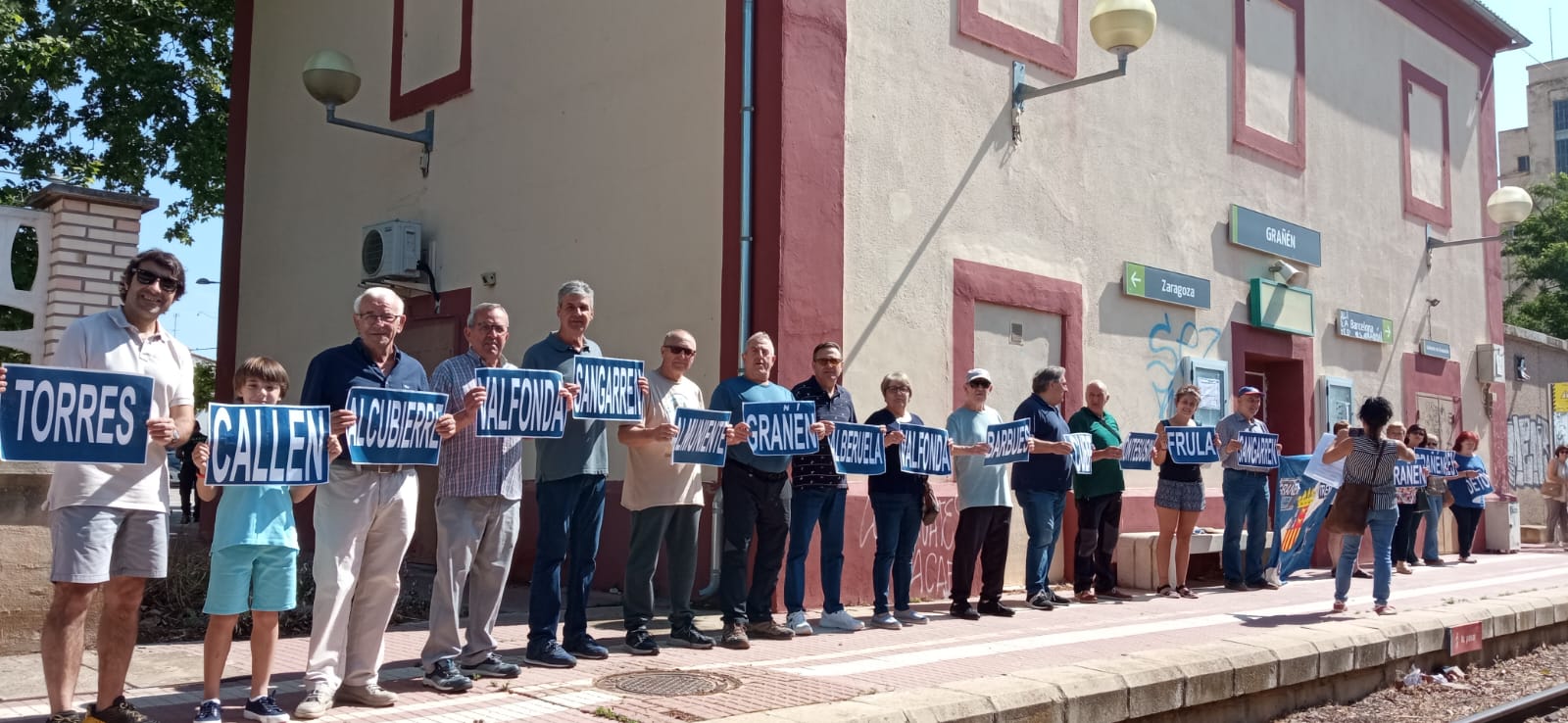 Monegros No Pierdas Tu Tren ha celebrado su 27 Concentración