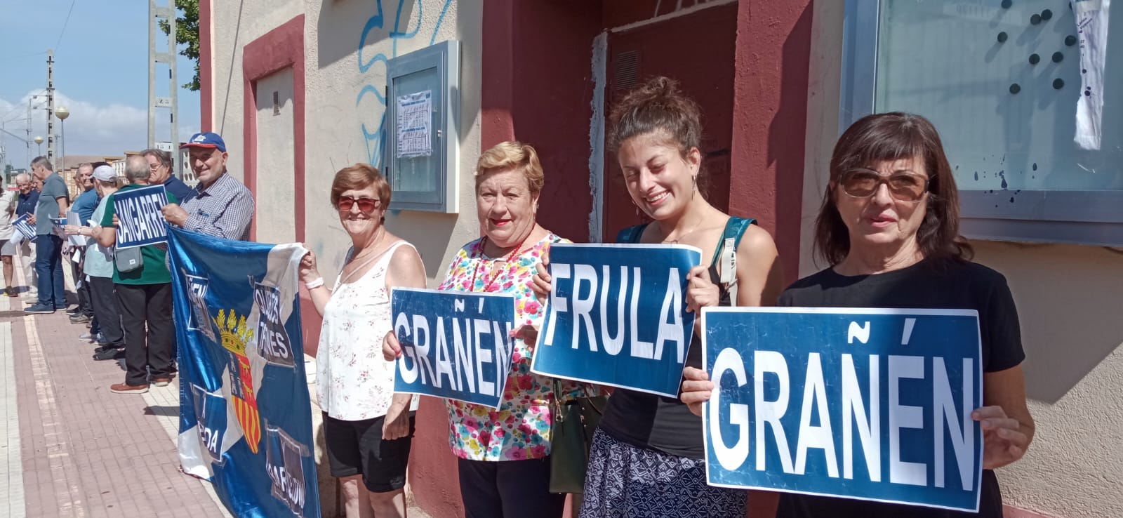 Monegros No Pierdas Tu Tren ha celebrado su 27 Concentración