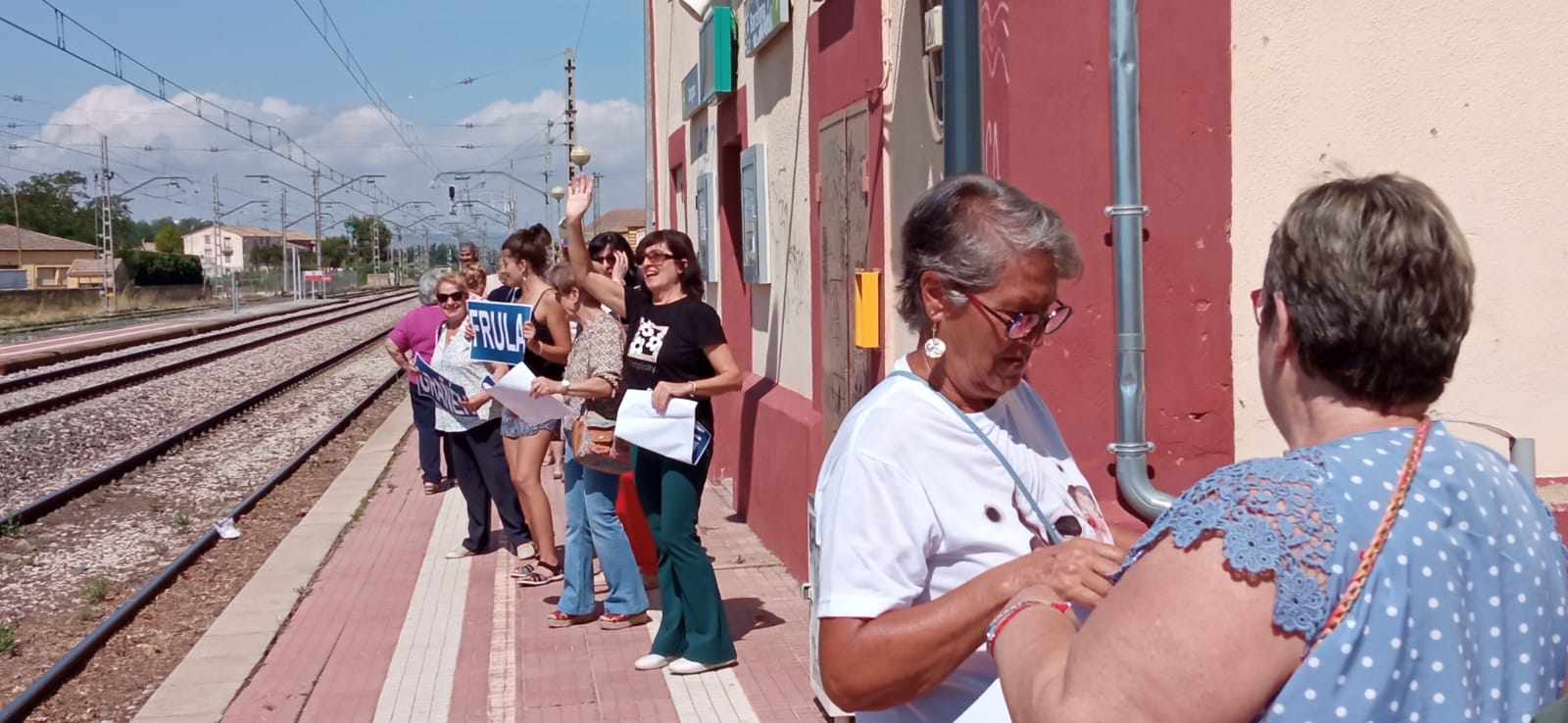 Monegros No Pierdas Tu Tren ha celebrado su 27 Concentración