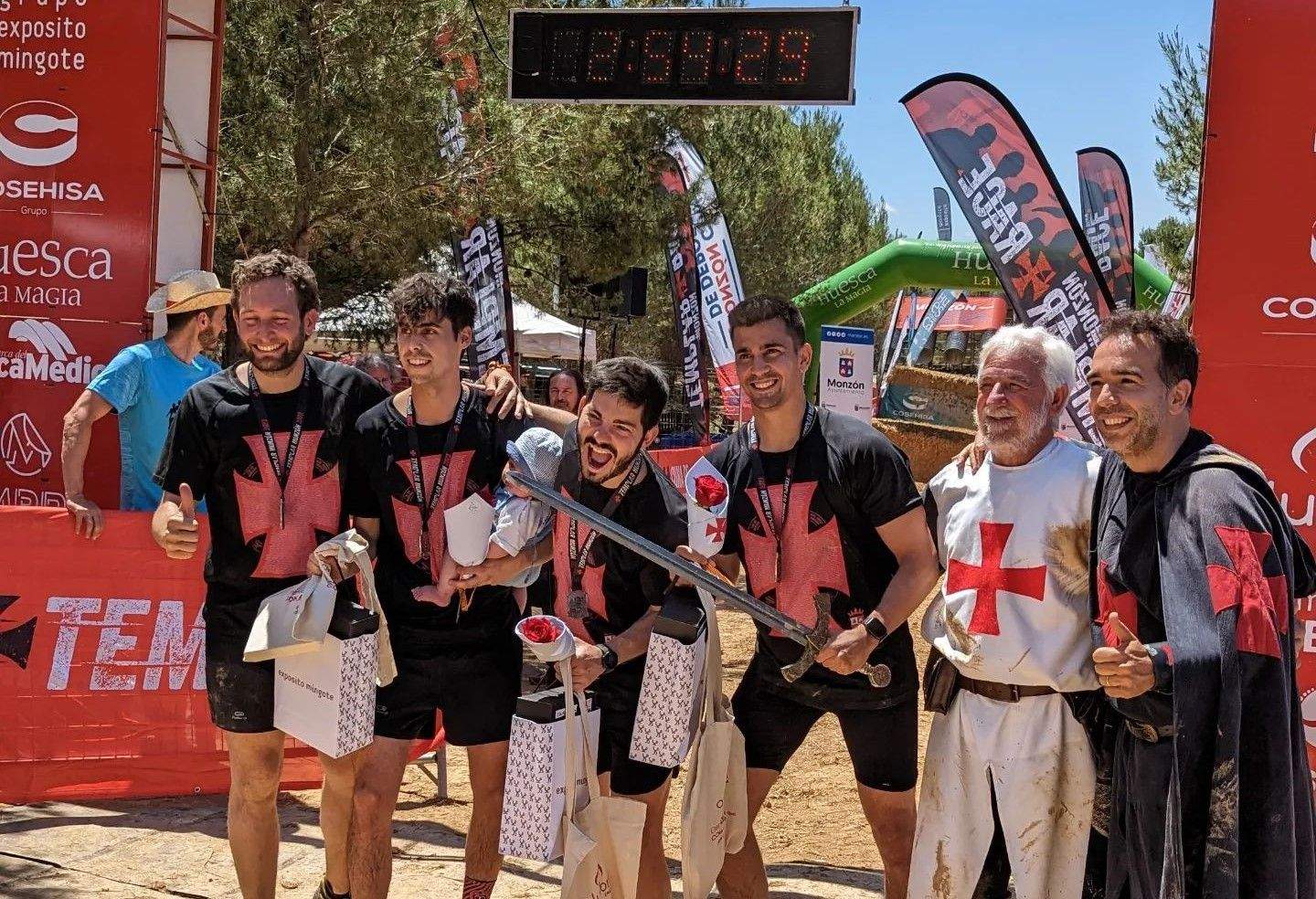 En la distancia de 8.5k, triunfo para Destranghis Monzón (Alejandro Recio, Sergio Baena, Víctor Peinado)