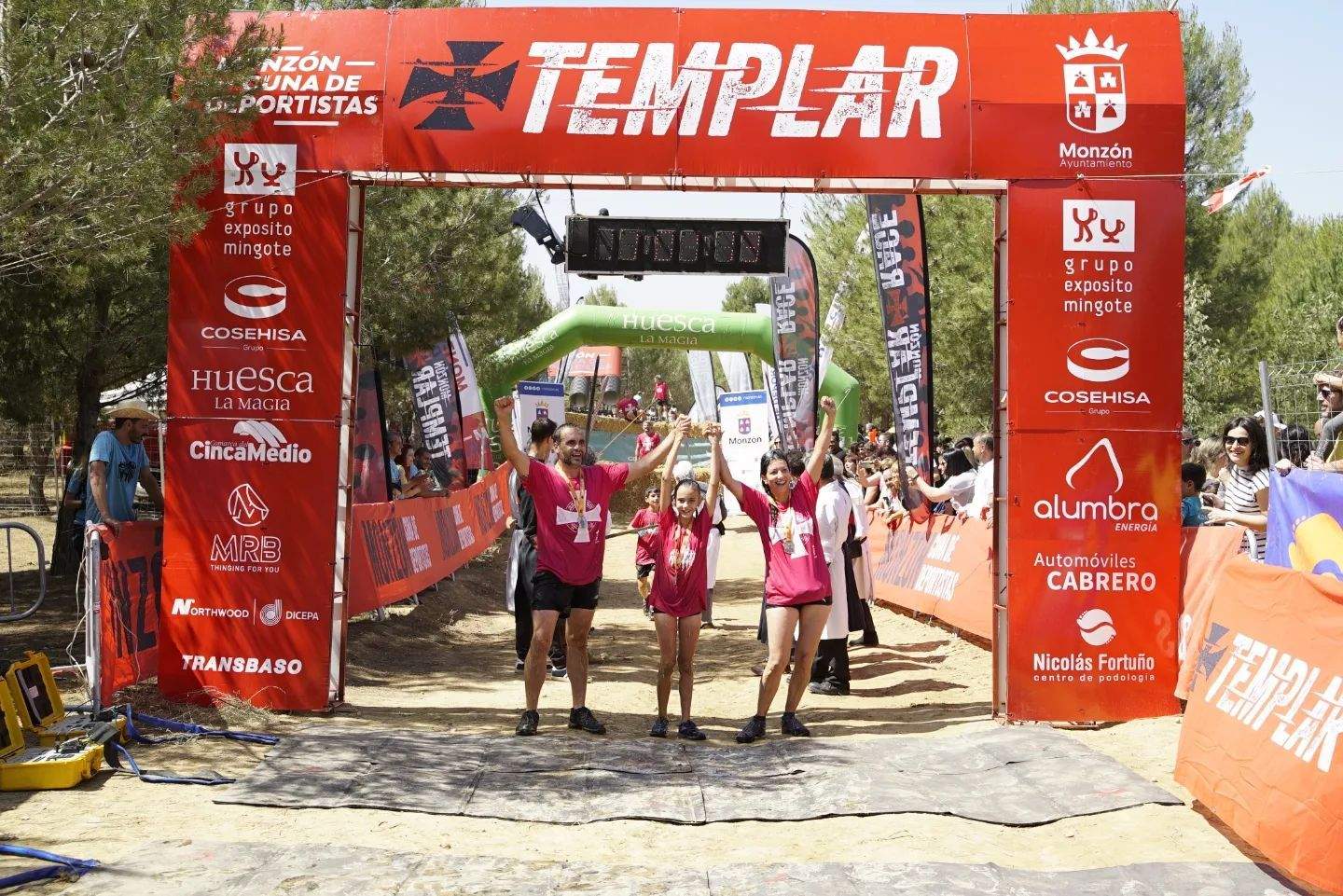 Novena edición de la Templar Race, llegada a meta.