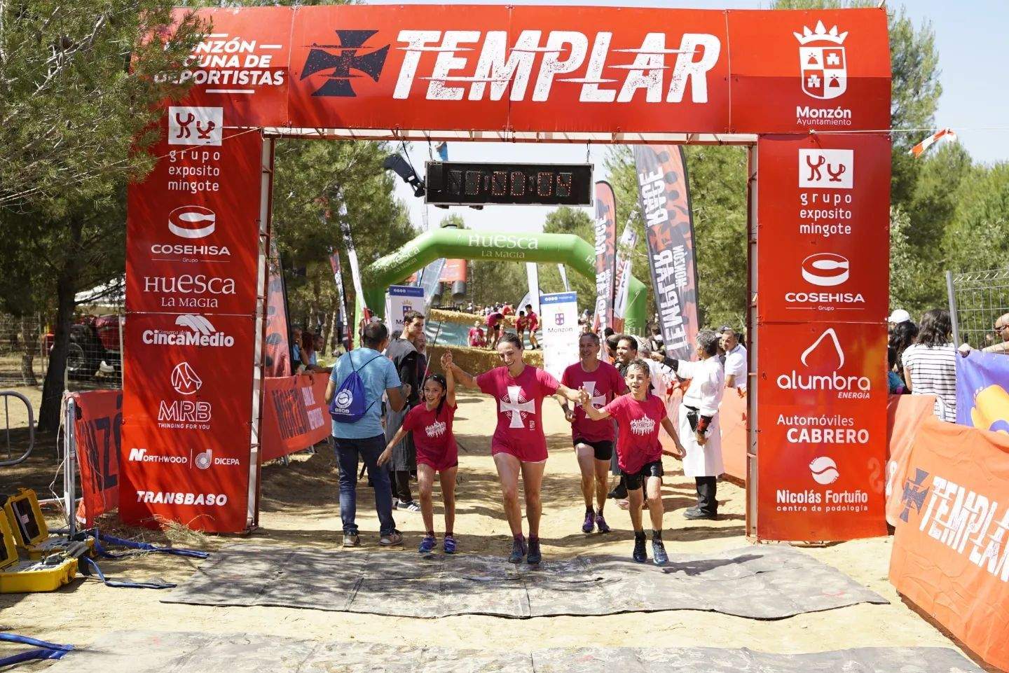 Novena edición de la Templar Race, llegada a meta.