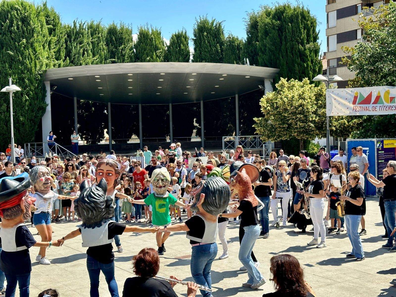 Celebración de la décima edición de Imaginaria en Binéfar.