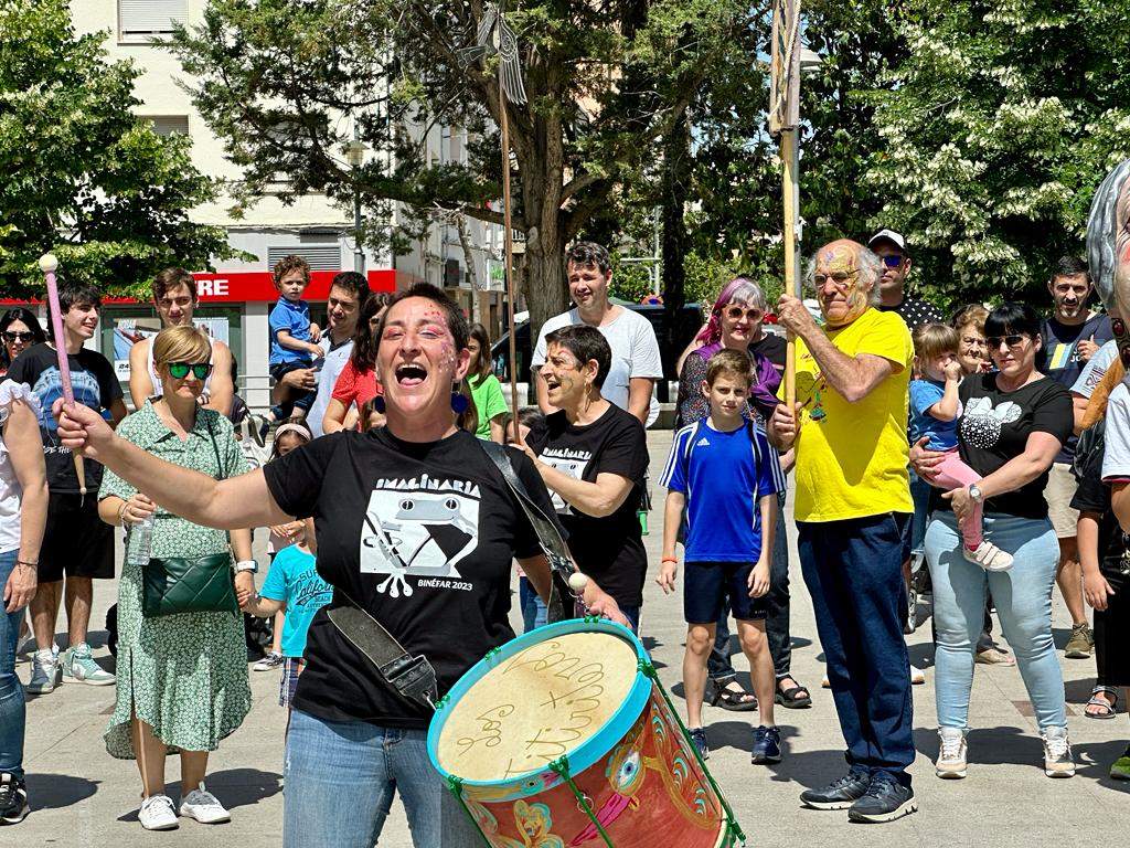 Celebración de la décima edición de Imaginaria en Binéfar.