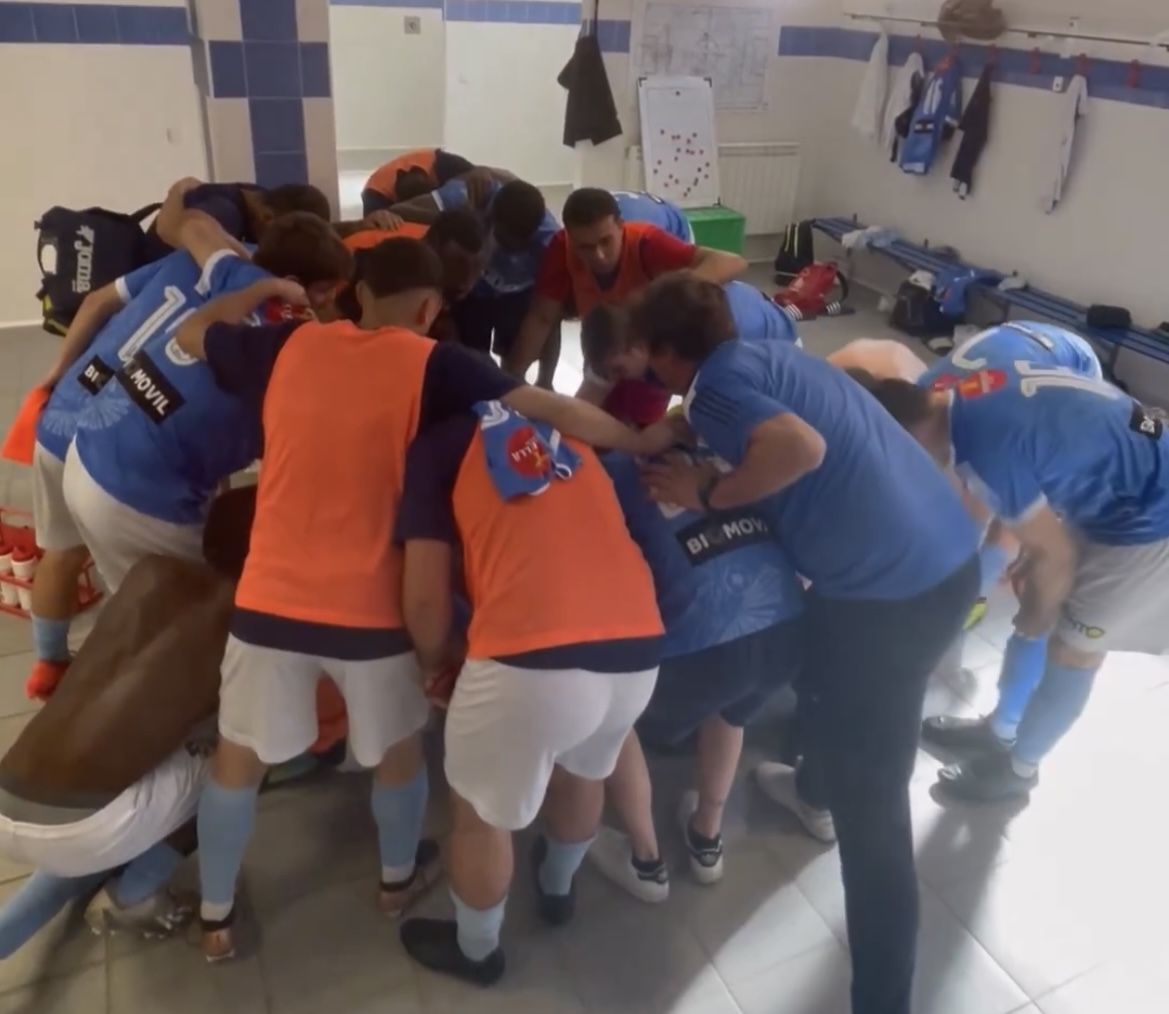 El Atlético Binéfar, campeón de Primera Regional.