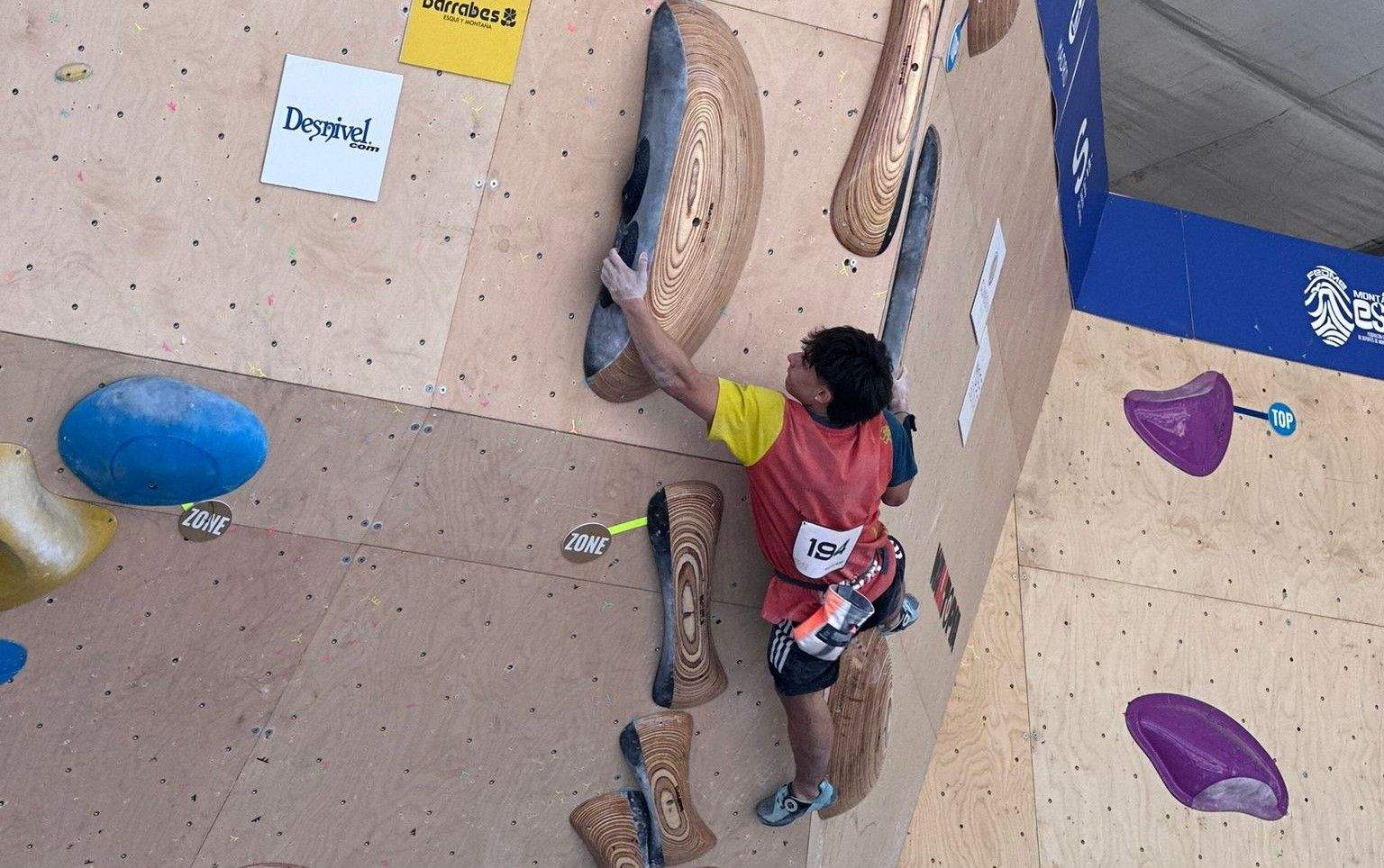 Eloi Lorente, plata en Sub 18.