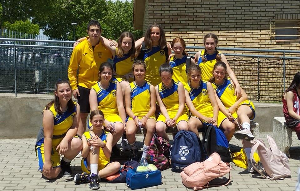  Peña La Murga femenino, campeón provincial de baloncesto.