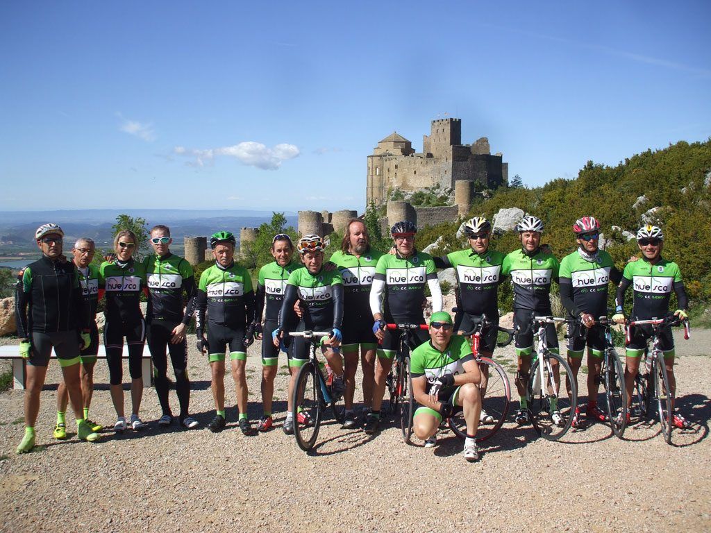 Foto de archivo de una Brevet oscense en el Castillo de Loarre. Foto: CC Oscense