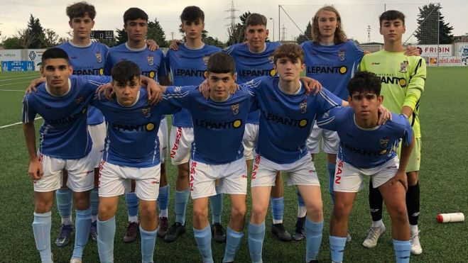 Once del Binéfar Cadete DH en un partido de esta temporada. Once del Binéfar Cadete DH en un partido de esta temporada.