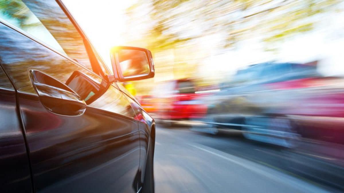 Un accidente en Barbastro pudo provocar daños mayores