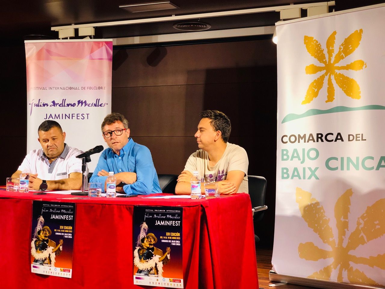 Presentación del Jaminfest en la Comarca del Bajo Cinca.