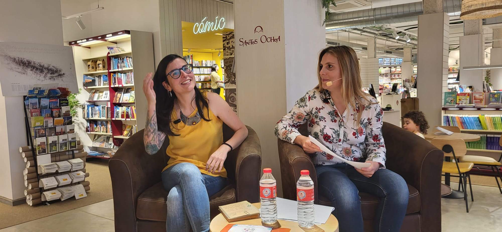 Charla en la librería Sanchos Ochoa de Huesca sobre educar sin premios ni castigos.