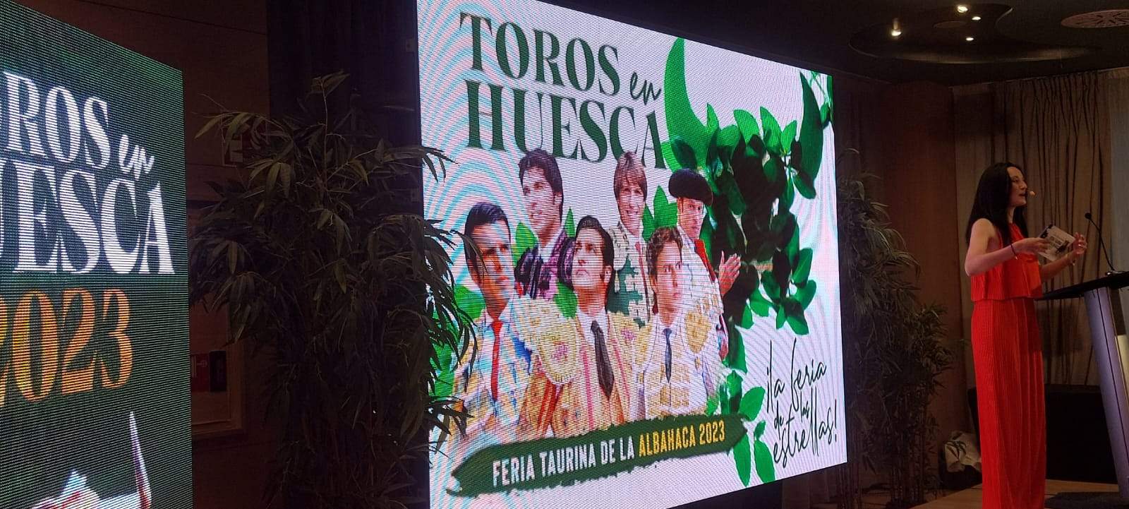 Imágenes de la presentación de la Feria Taurina Albahaca 2023