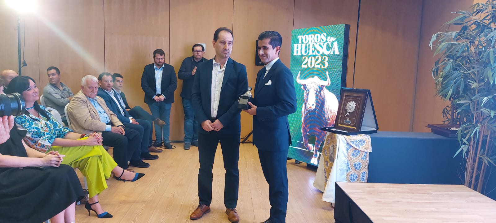 Imágenes de la presentación de la Feria Taurina Albahaca 2023