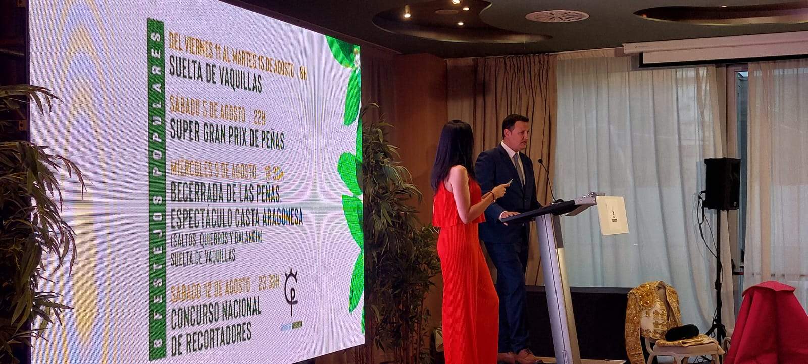 Imágenes de la presentación de la Feria Taurina Albahaca 2023