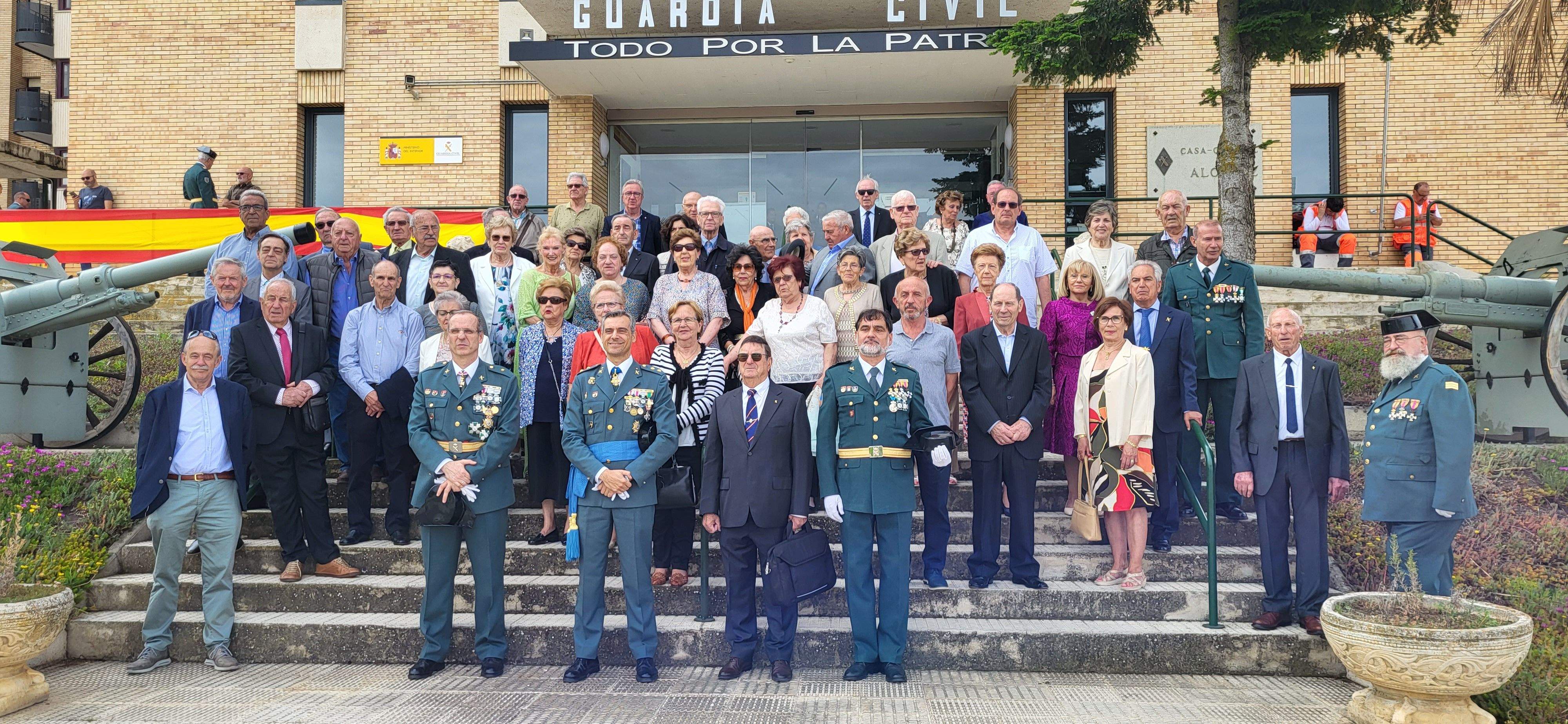 Celebración en Huesca del 179 aniversario de la Guardia Civil. Foto: Mercedes Manterola