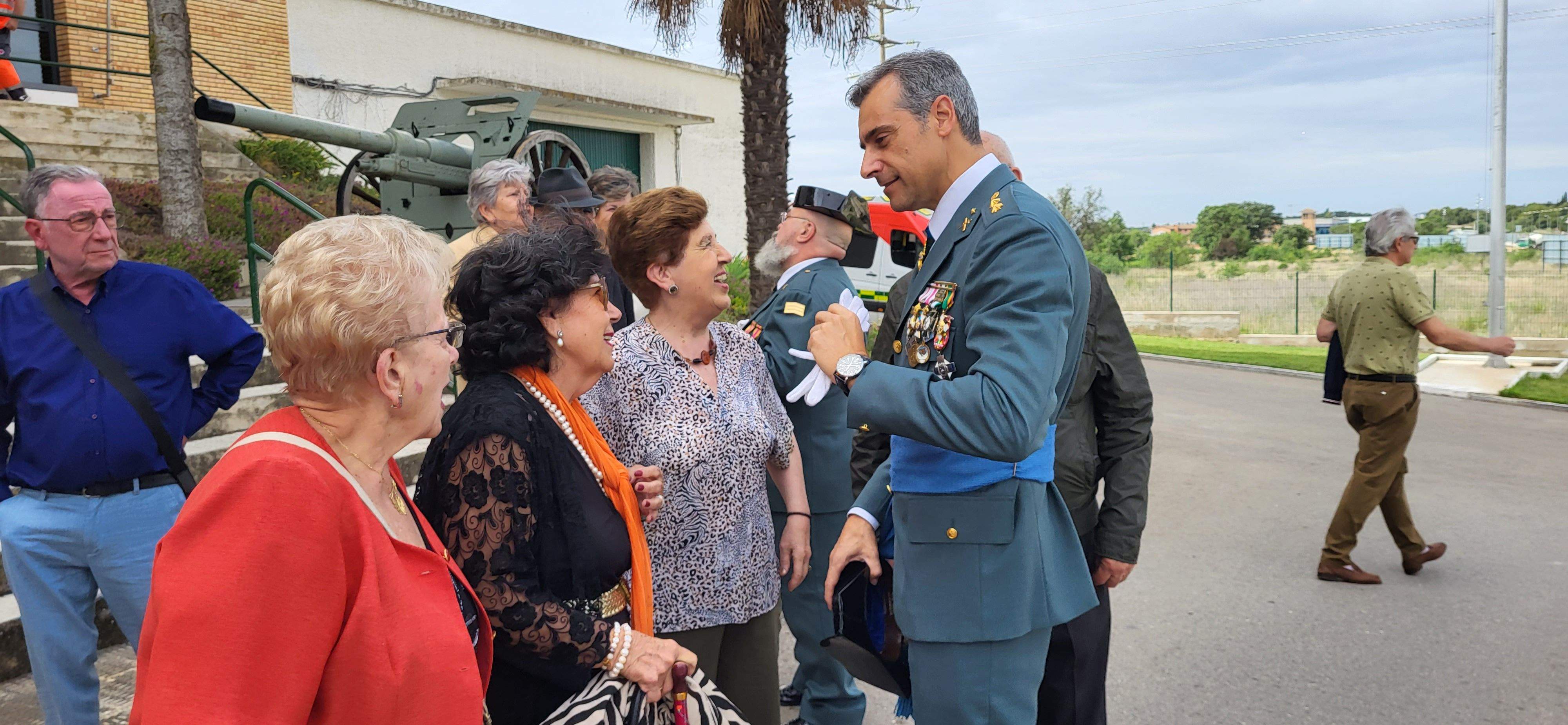Celebración en Huesca del 179 aniversario de la Guardia Civil. Foto: Mercedes Manterola