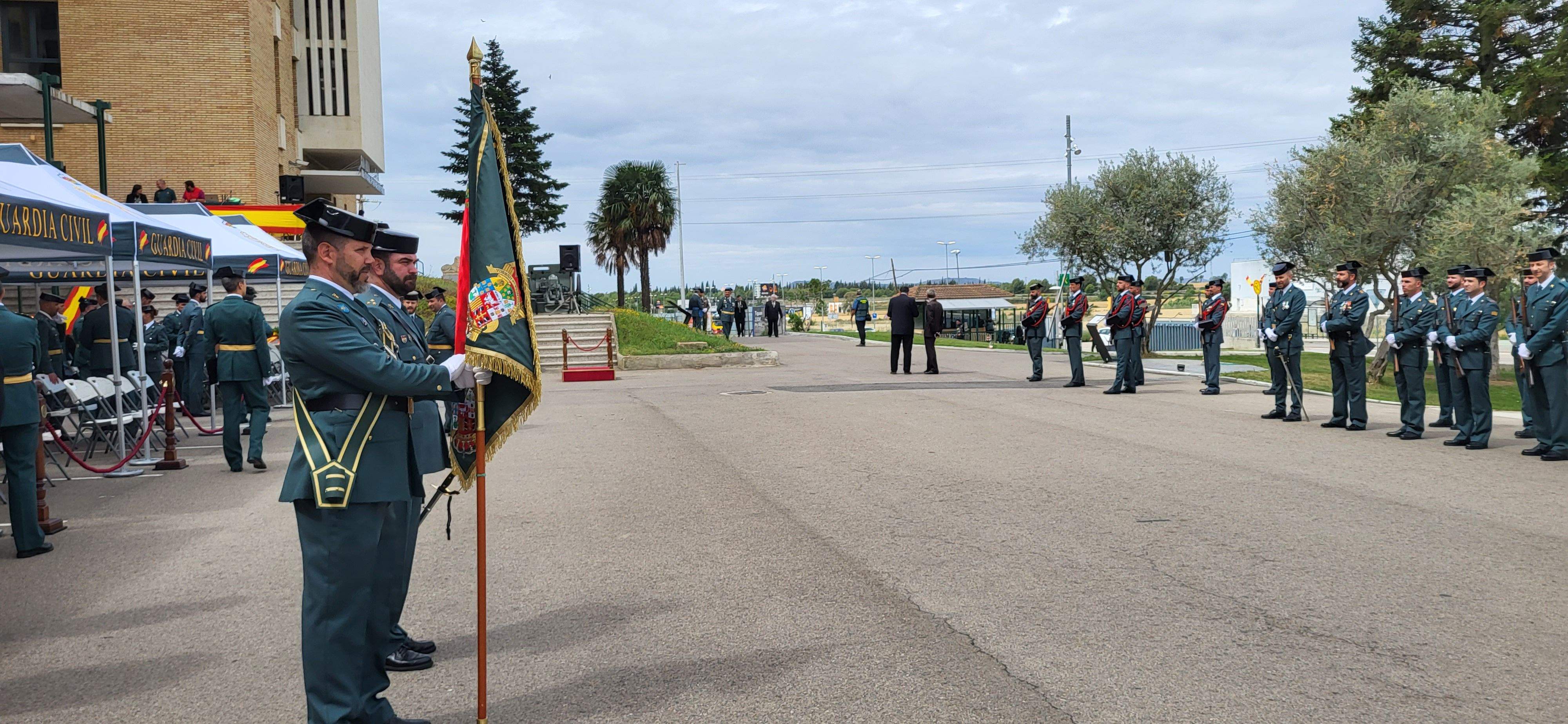 Celebración en Huesca del 179 aniversario de la Guardia Civil. Foto: Mercedes Manterola