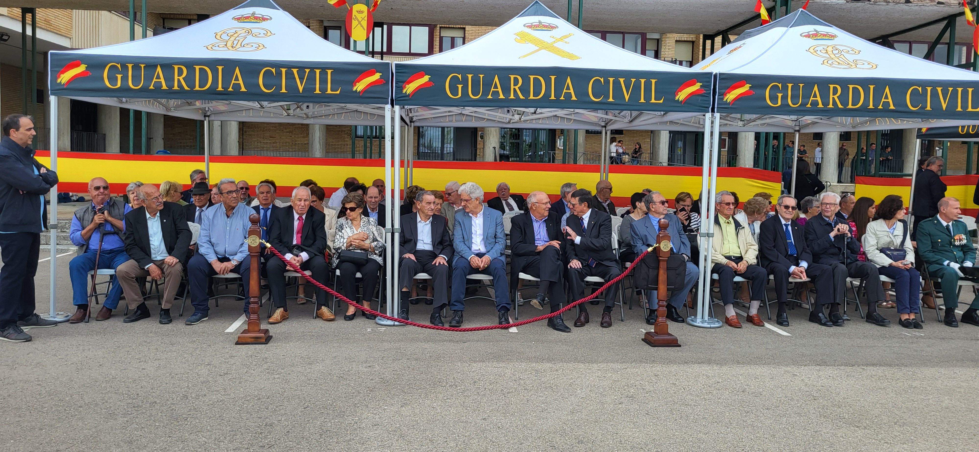 Celebración en Huesca del 179 aniversario de la Guardia Civil. Foto: Mercedes Manterola