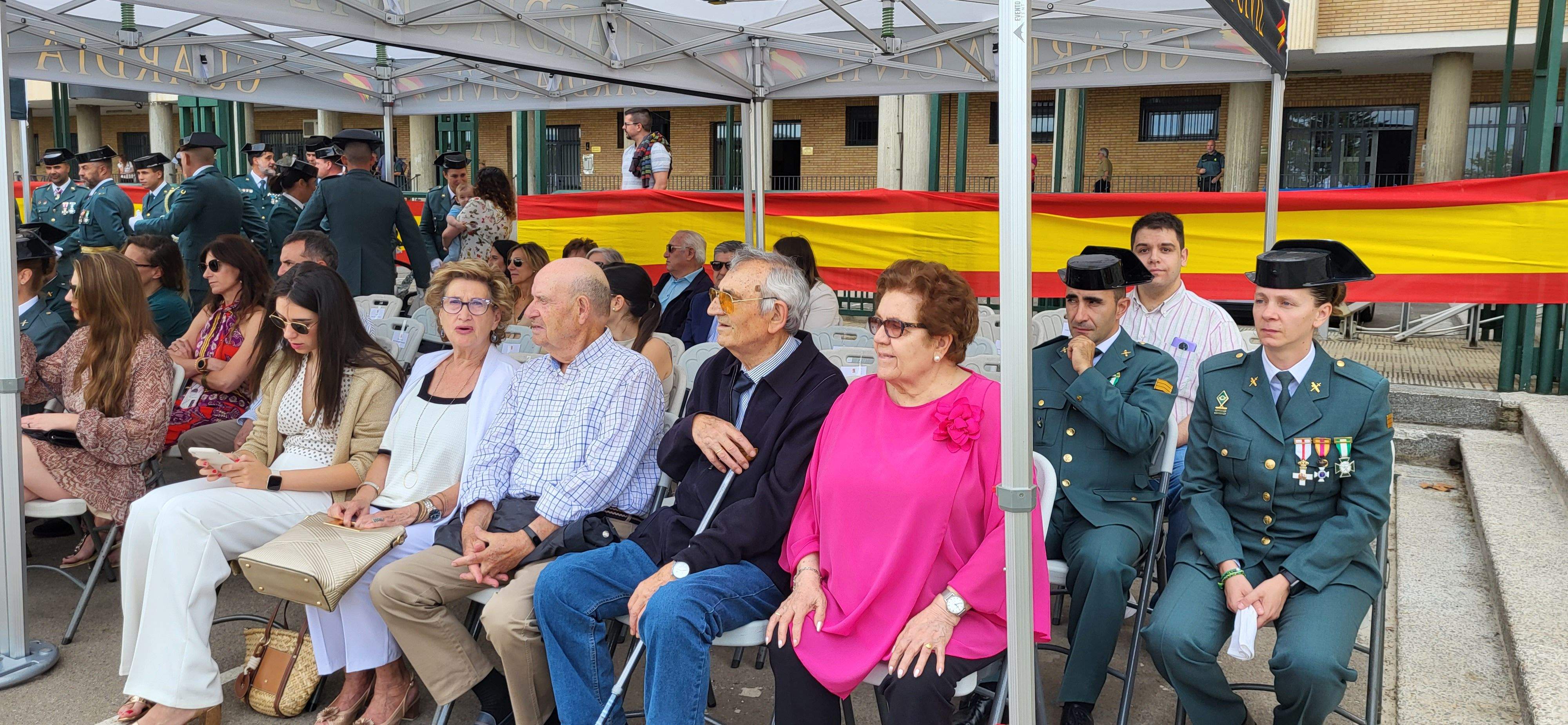Celebración en Huesca del 179 aniversario de la Guardia Civil. Foto: Mercedes Manterola