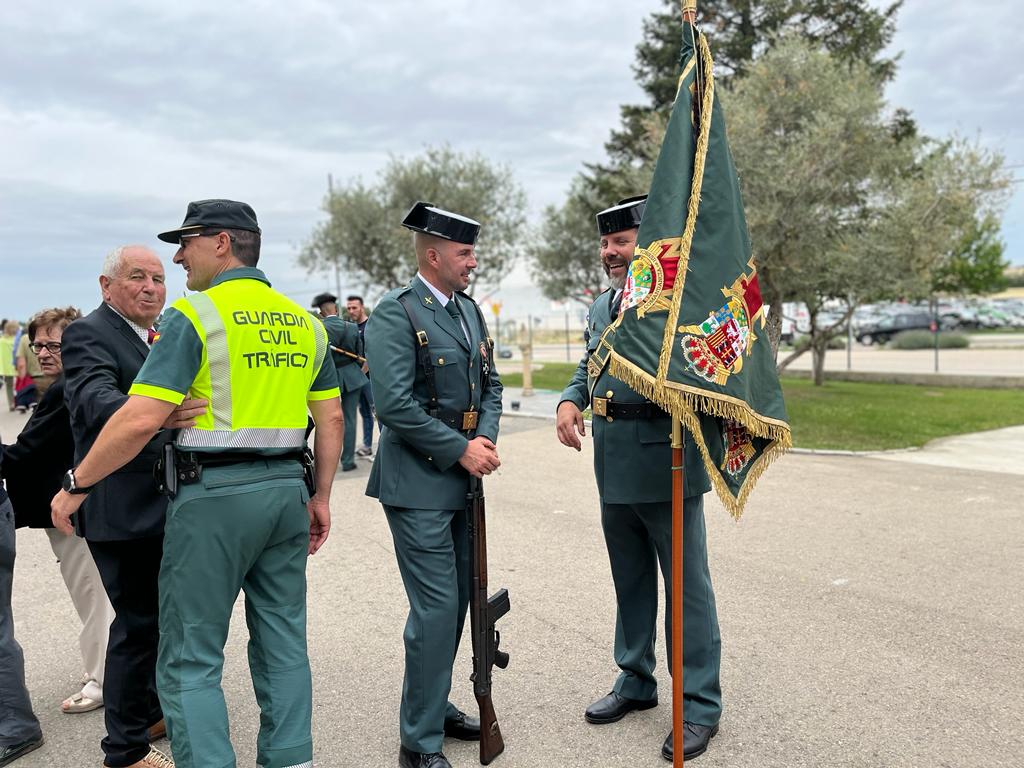 Celebración en Huesca del 179 aniversario de la Guardia Civil. Foto: Mercedes Manterola
