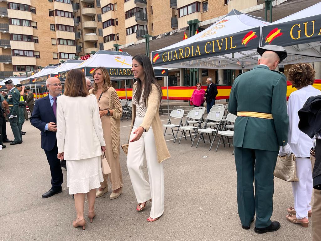 Celebración en Huesca del 179 aniversario de la Guardia Civil. Foto: Mercedes Manterola