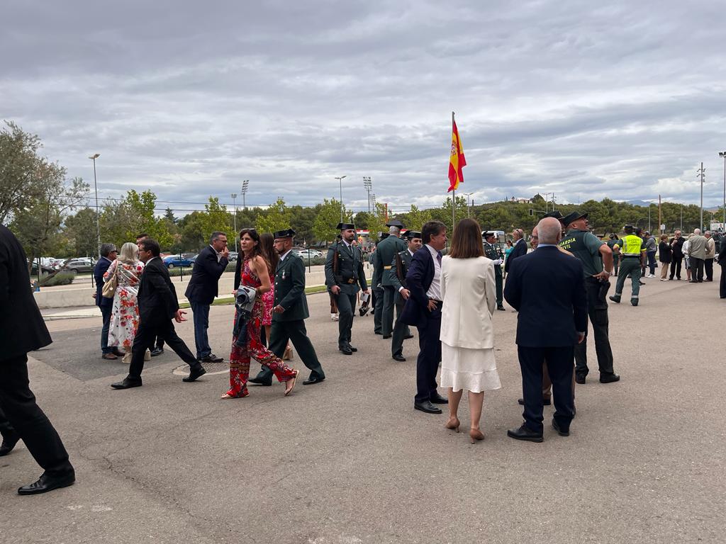 Celebración en Huesca del 179 aniversario de la Guardia Civil. Foto: Mercedes Manterola