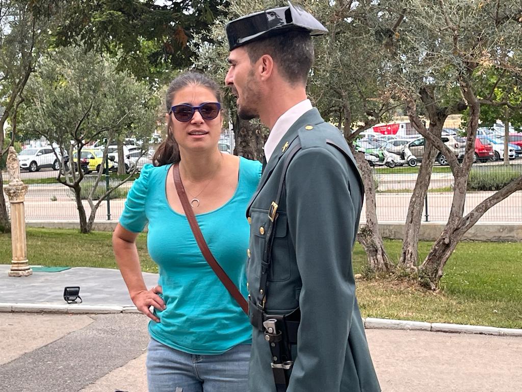 Celebración en Huesca del 179 aniversario de la Guardia Civil. Foto: Mercedes Manterola