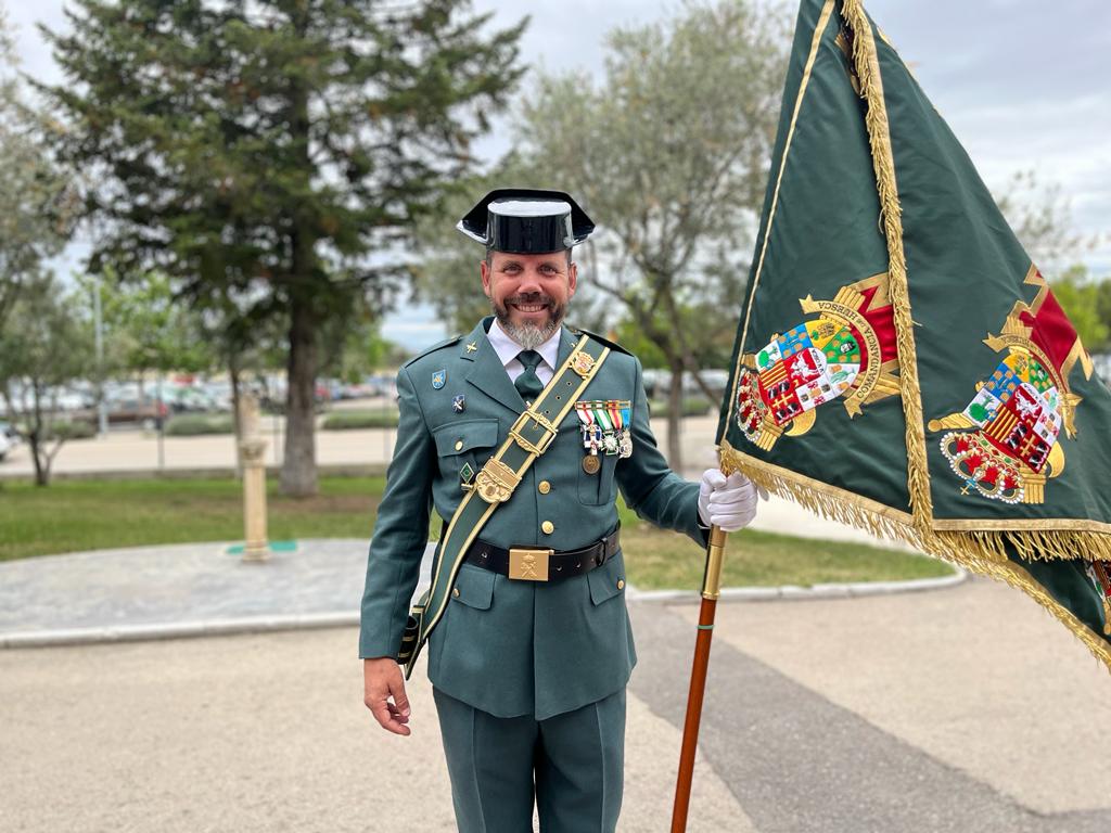 Celebración en Huesca del 179 aniversario de la Guardia Civil. Foto: Mercedes Manterola