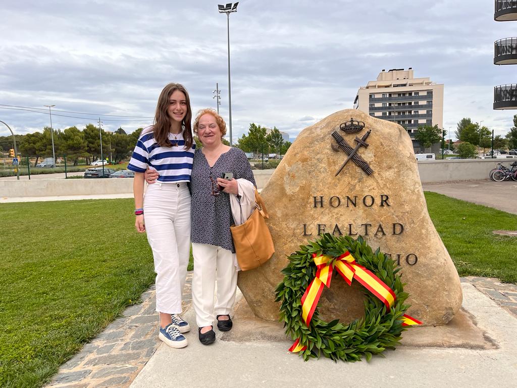Celebración en Huesca del 179 aniversario de la Guardia Civil. Foto: Mercedes Manterola