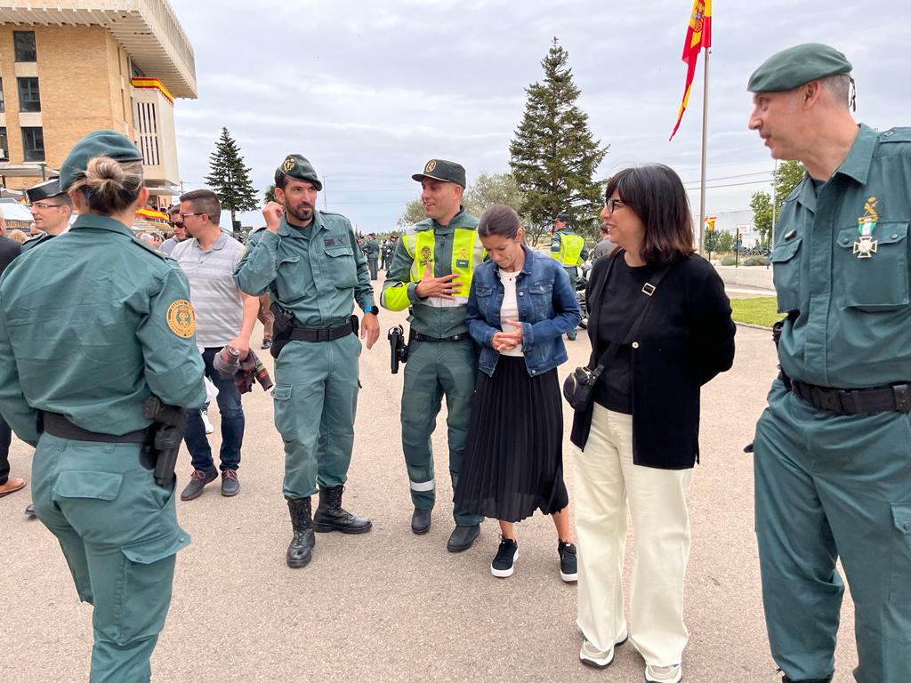 Celebración en Huesca del 179 aniversario de la Guardia Civil. Foto: Mercedes Manterola